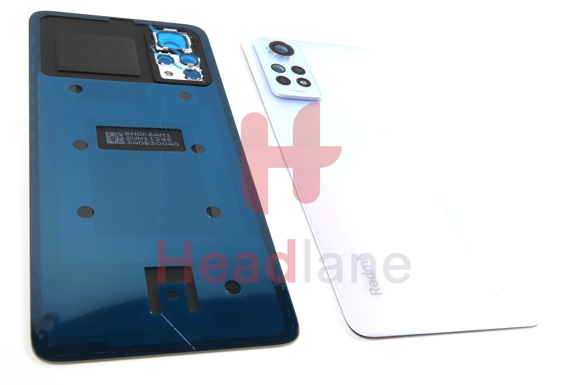 Xiaomi Redmi Note 12 Pro 4G Back / Battery Cover - White - 5600060K6A00 - Xiaomi Replacement Part