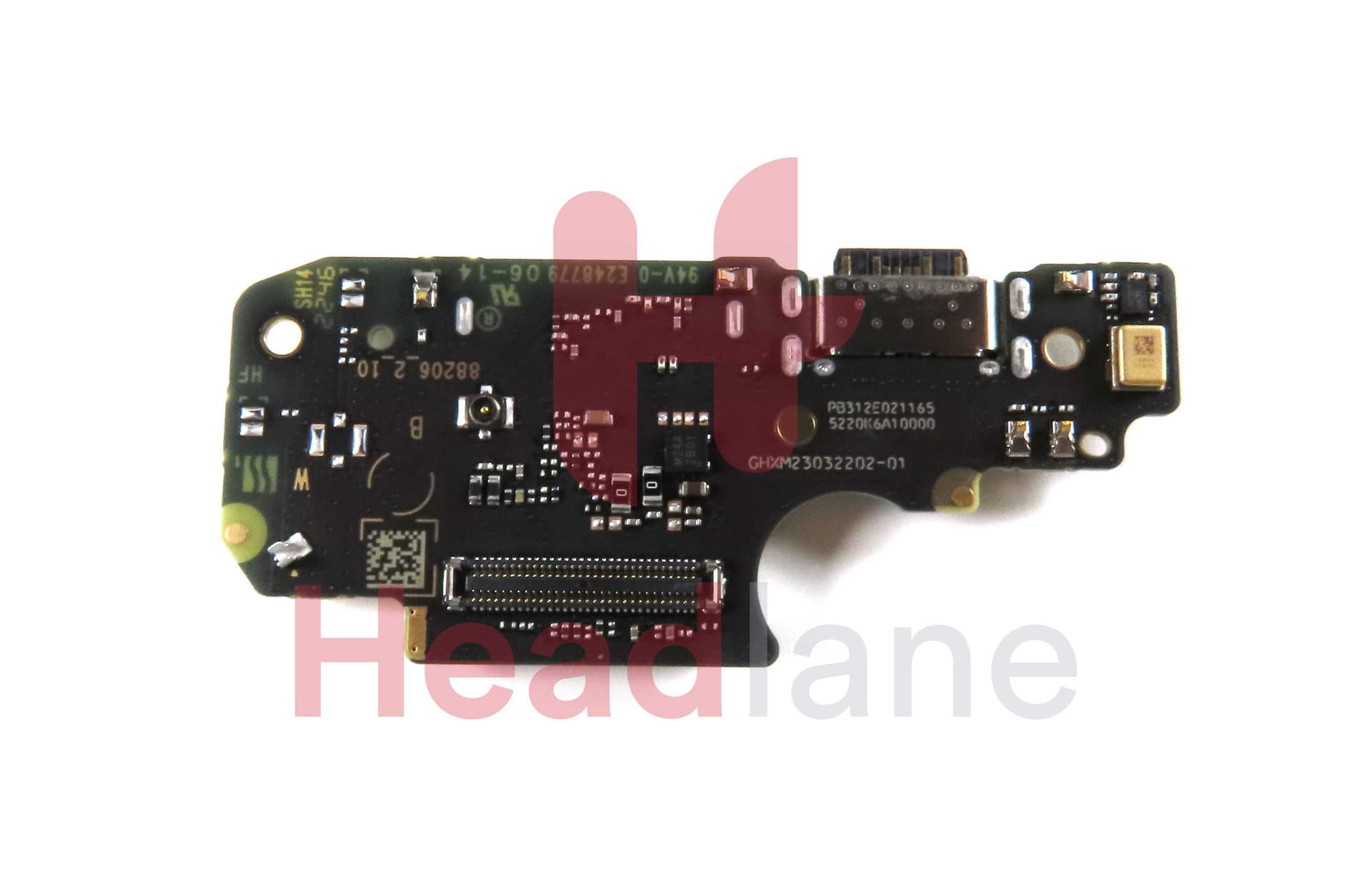 Xiaomi Redmi Note 12 Pro 4G Charging Port Flex + SIM Card Reader - 5600020K6A00 - Xiaomi Replacement Part