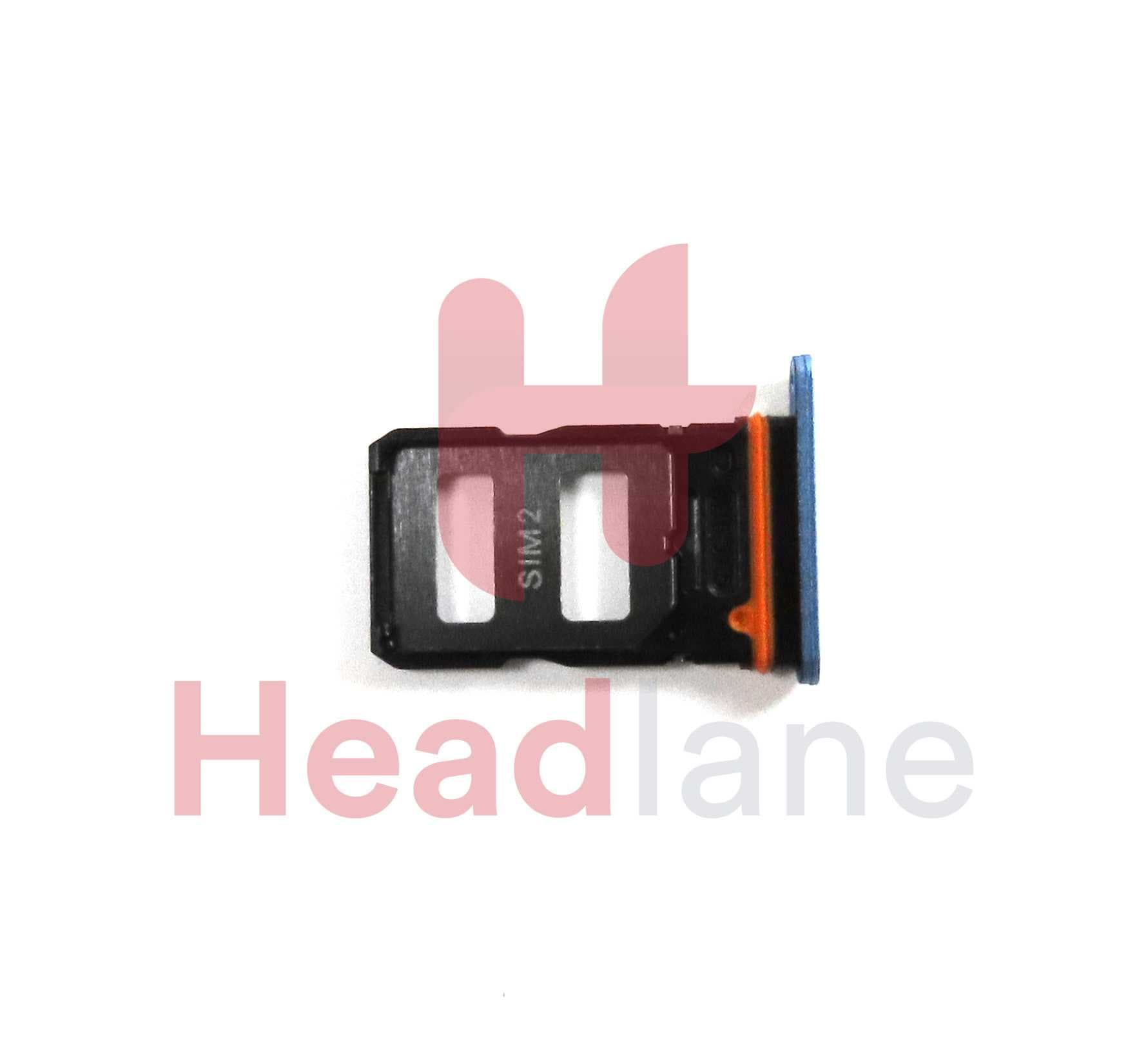 Xiaomi Redmi Note 12 Pro 5G SIM Card Tray - Silver / Blue - 48200000P23W - Xiaomi Replacement Part