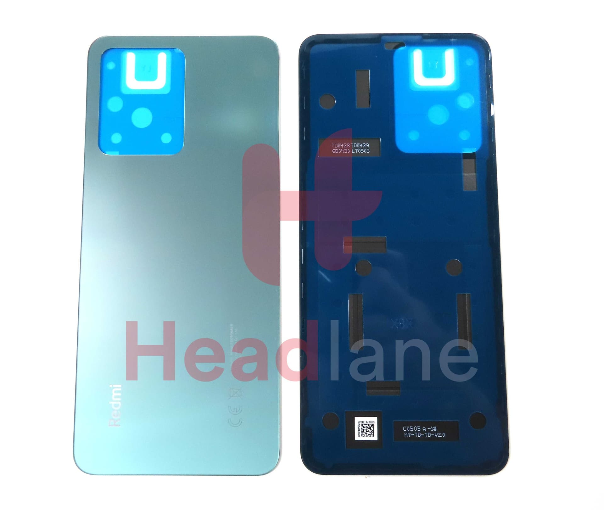 Xiaomi Redmi Note 12 4G Back / Battery Cover - Green - 1610111001049A