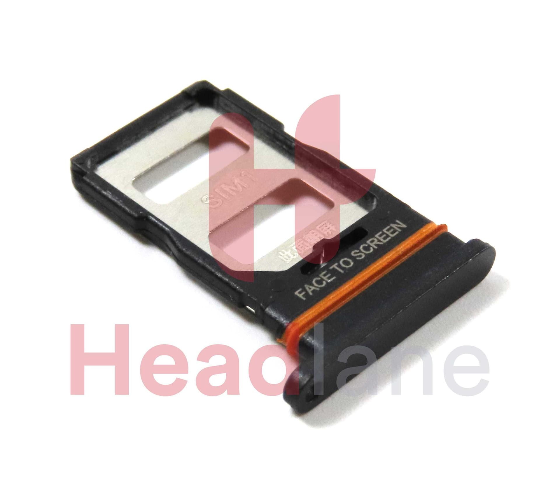 Xiaomi Redmi Note 12 Pro+ 5G SIM Card Tray - Black - 48200000PA3W - Xiaomi Replacement Part