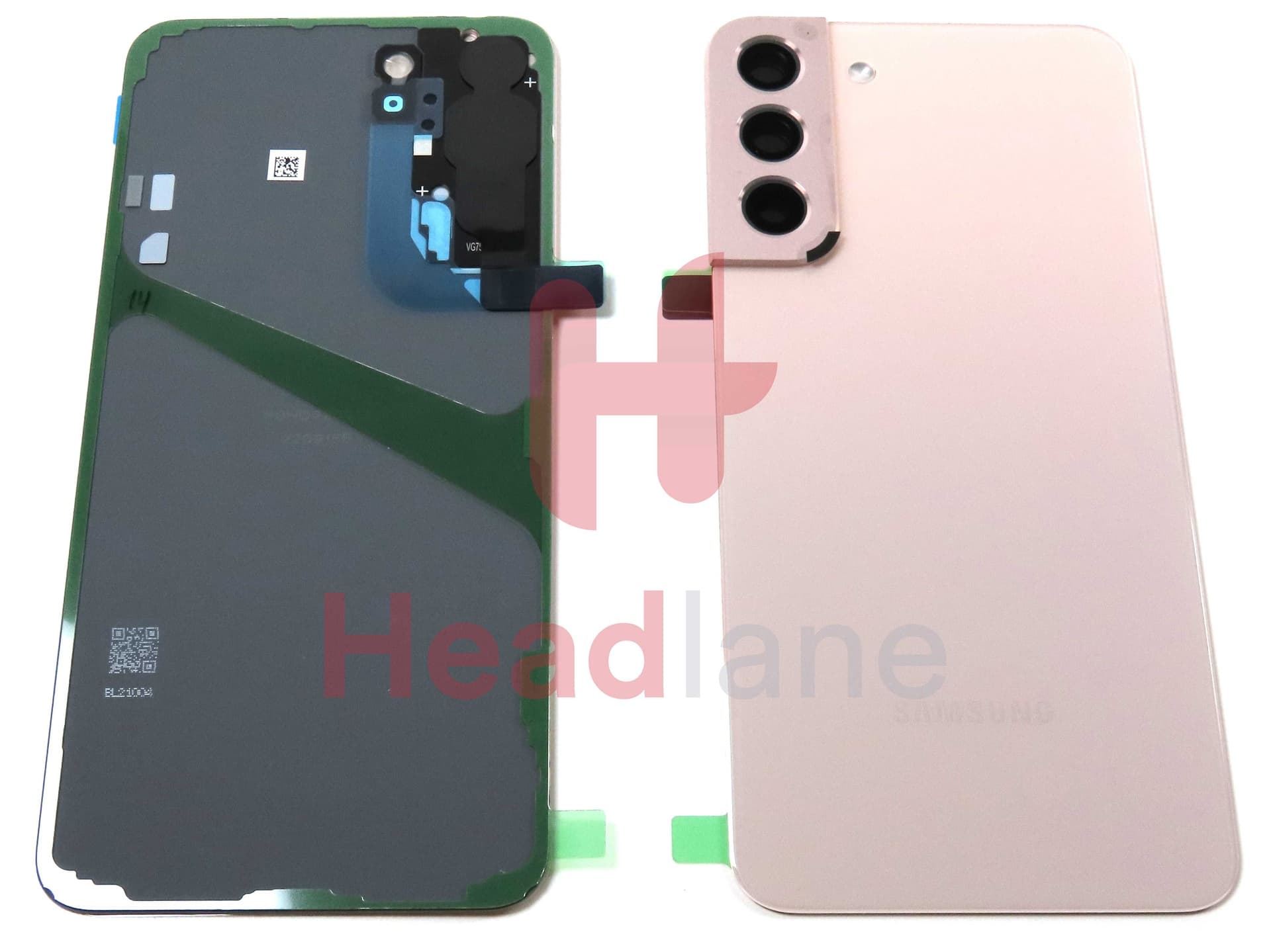 Samsung SM-S906 Galaxy S22+ / Plus Back / Battery Cover - Pink Gold (No Printing) - GH97-27195D - Samsung Replacement Part