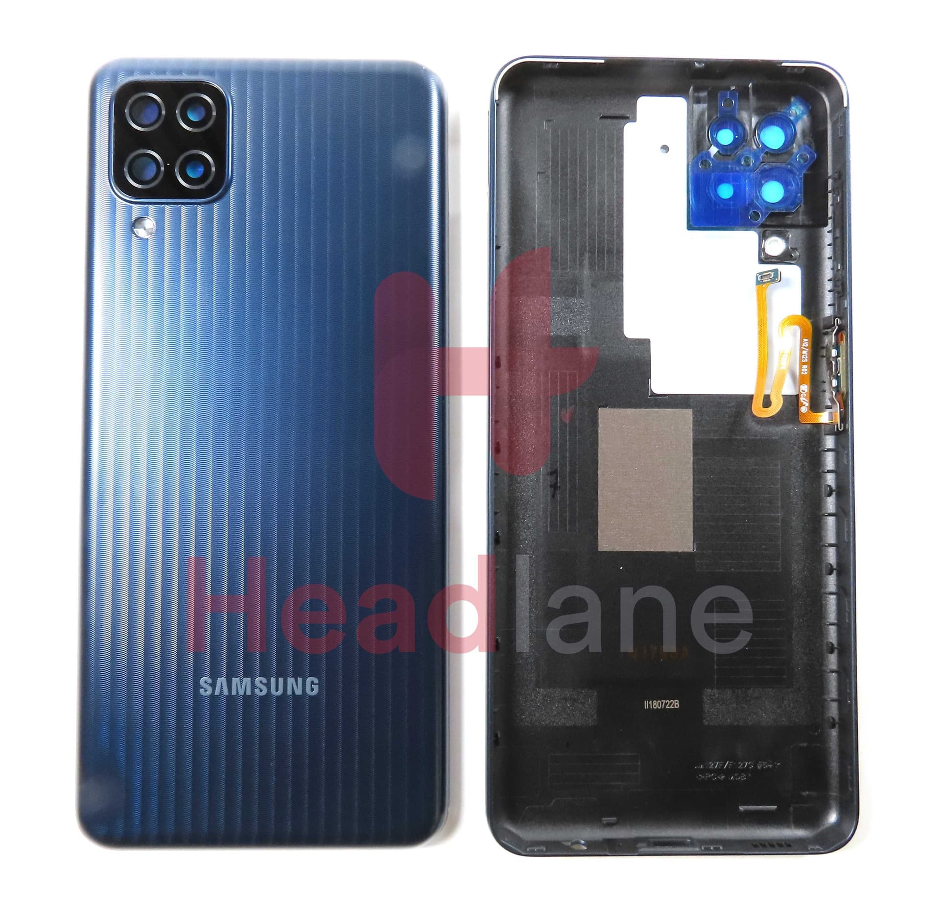 Samsung SM-M127 Galaxy M12 Back / Battery Cover - Black - GH97-25928A