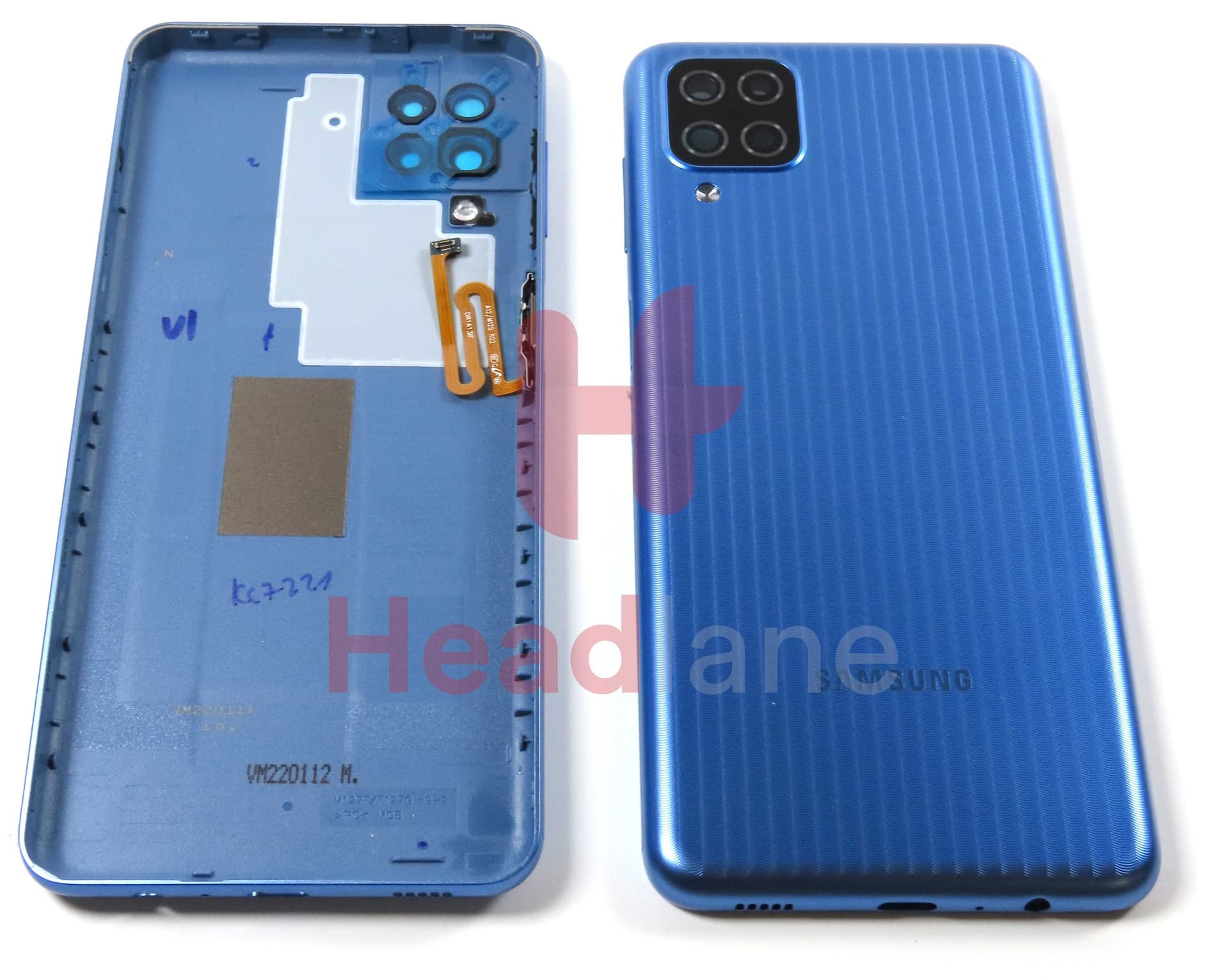 Samsung SM-M127 Galaxy M12 Back / Battery Cover - Blue - GH97-25928C