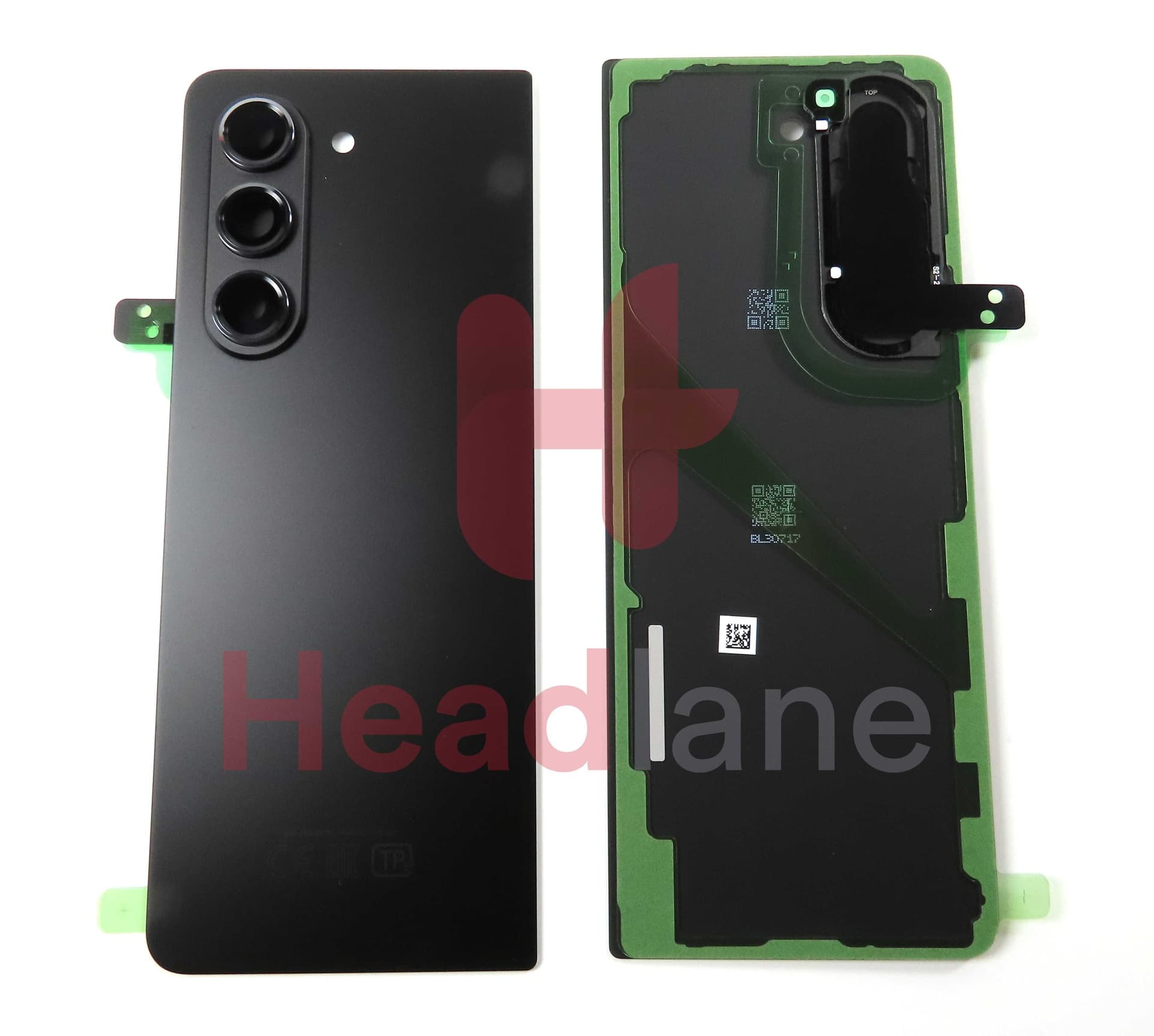 Samsung SM-F946 Galaxy Z Fold5 5G Back / Battery Cover - Phantom Black (CIS) - GH82-31997A - Samsung Replacement Part