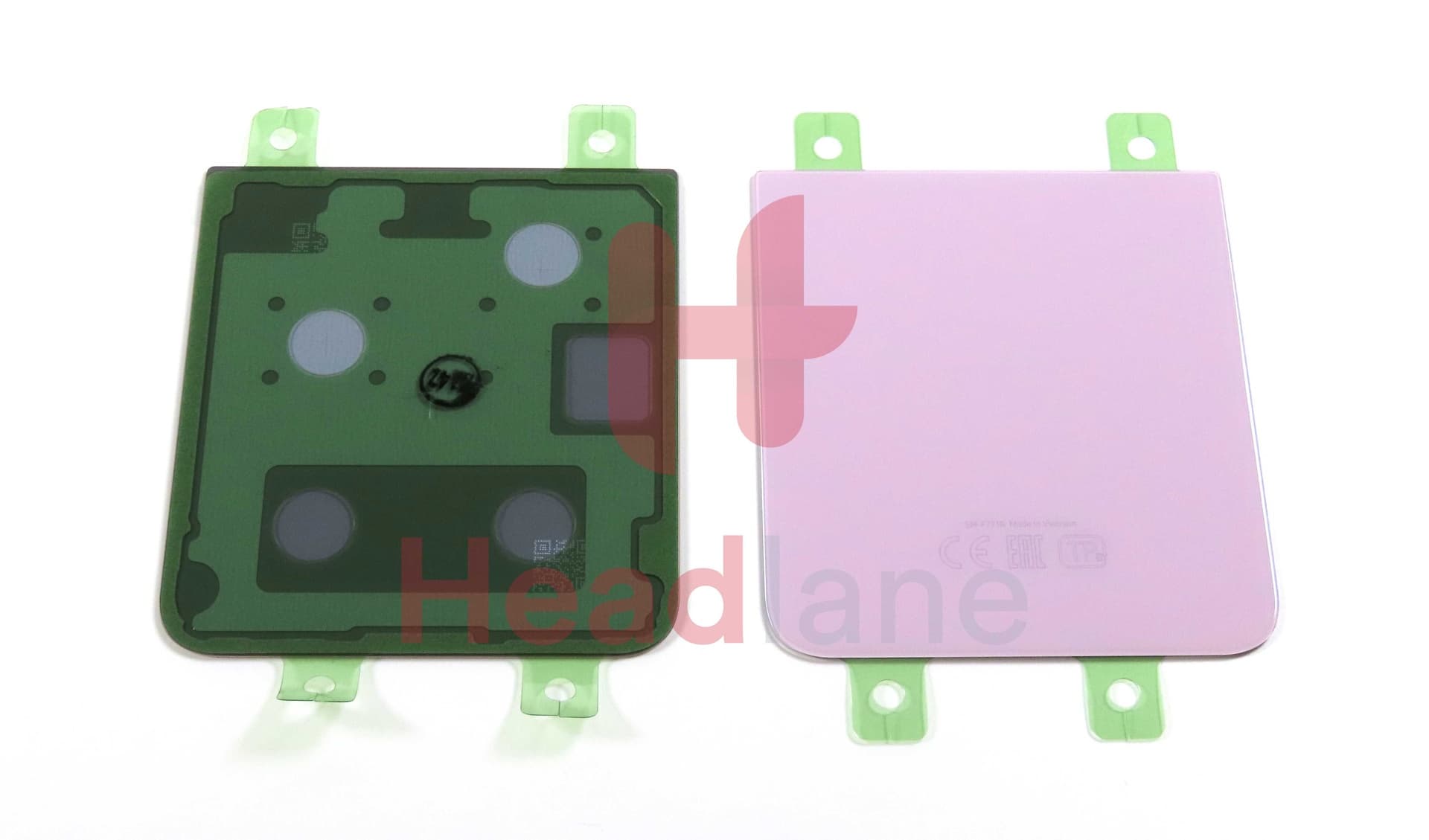 Samsung SM-F731 Galaxy Z Flip5 5G Back / Battery Cover - Lavender (CIS) - GH82-32019C - Samsung Replacement Part