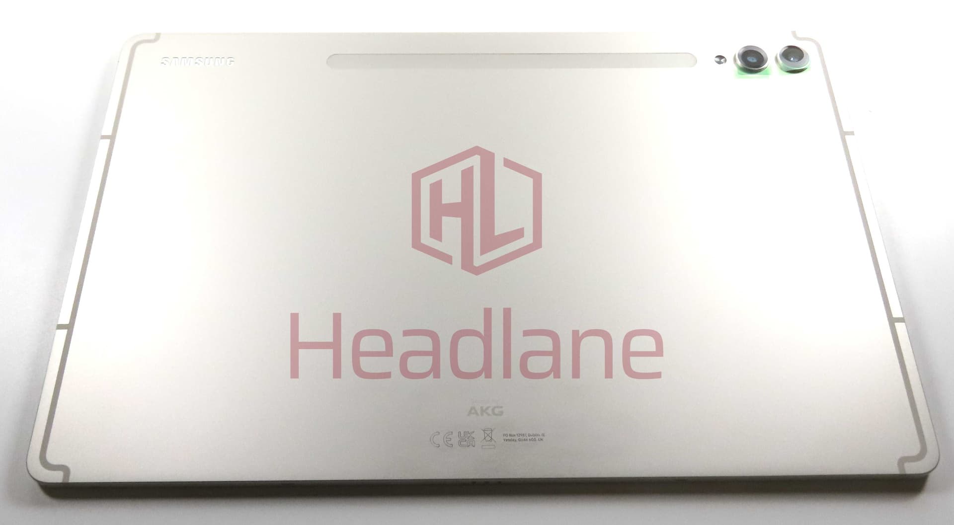 Samsung SM-X810 X816 Galaxy Tab S9+ WiFi / 5G Back / Battery Cover - Cream - GH82-31923B - Samsung Replacement Part