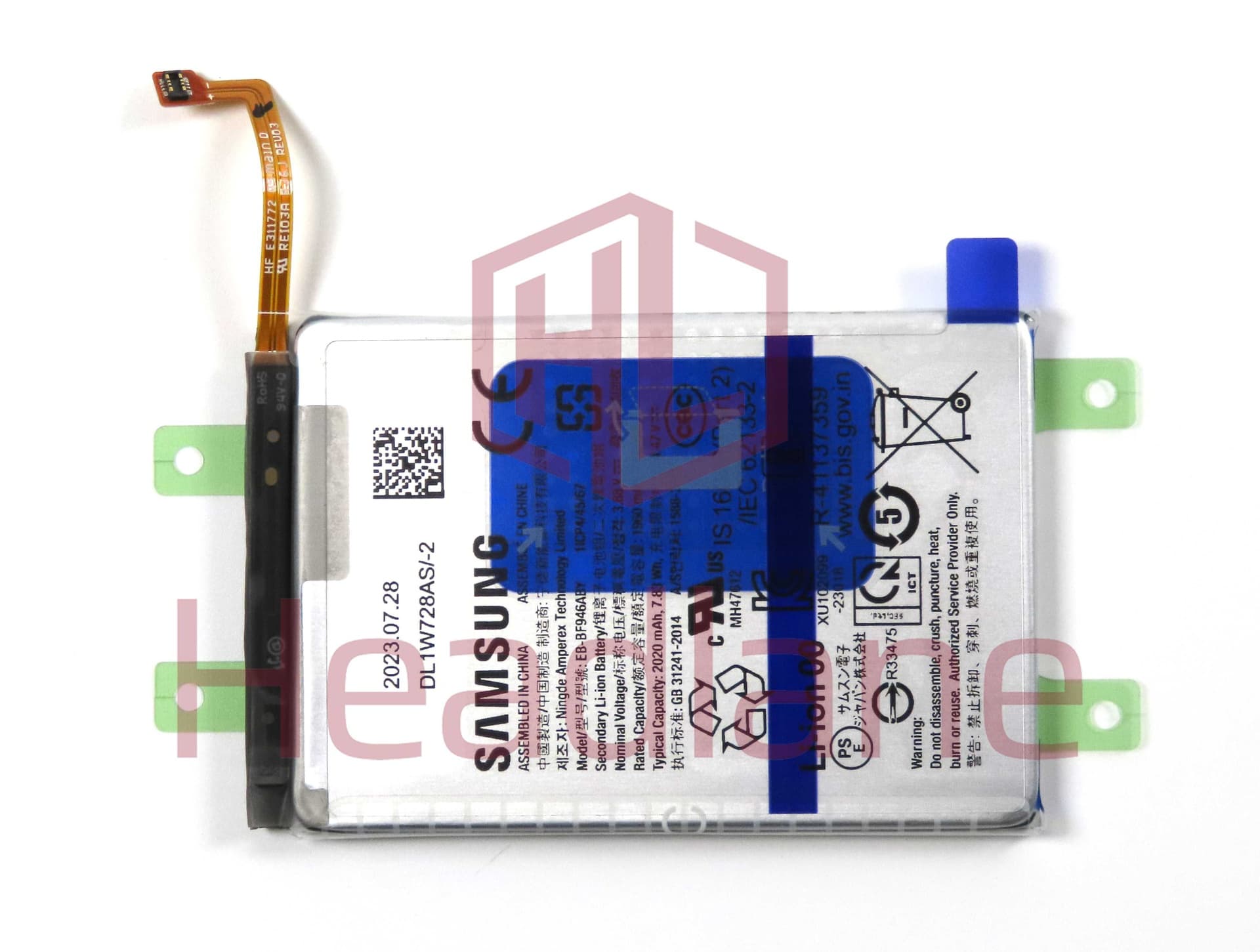 Samsung SM-F946 Galaxy Z Fold5 5G  EB-BF946ABY 2020mAh Internal Battery - GH82-31847A - Samsung Replacement Part