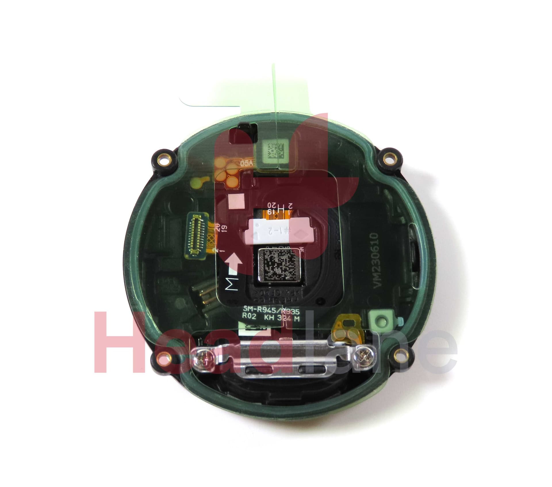 Samsung SM-R930 Galaxy Watch6 40mm (BT) Back / Battery Cover - Graphite / Cream - GH82-31801A - Samsung Replacement Part