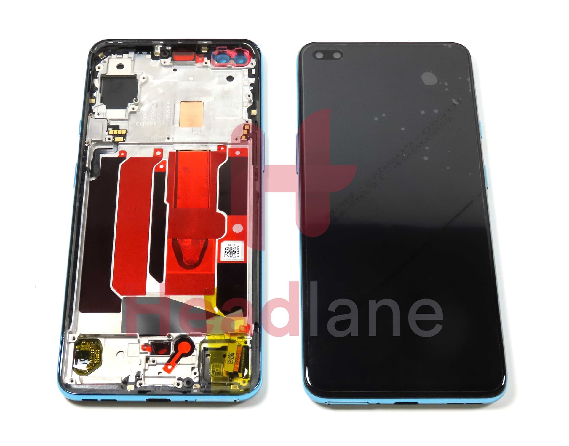 OnePlus Nord LCD Display / Screen + Touch - Blue - 4904634 - OnePlus Replacement Part