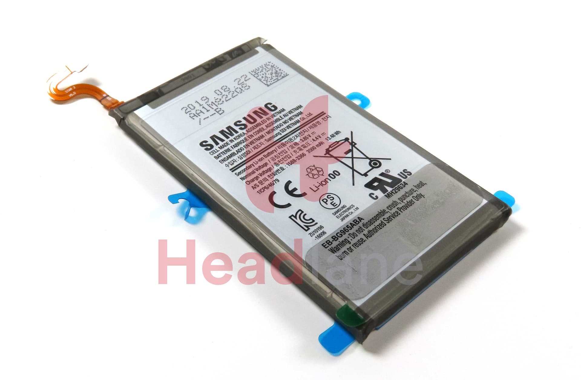 Samsung SM-G965 Galaxy S9+ Internal Battery EB-BG965ABA (No Box) - GH82-16018A-NB - Samsung Replacement Part