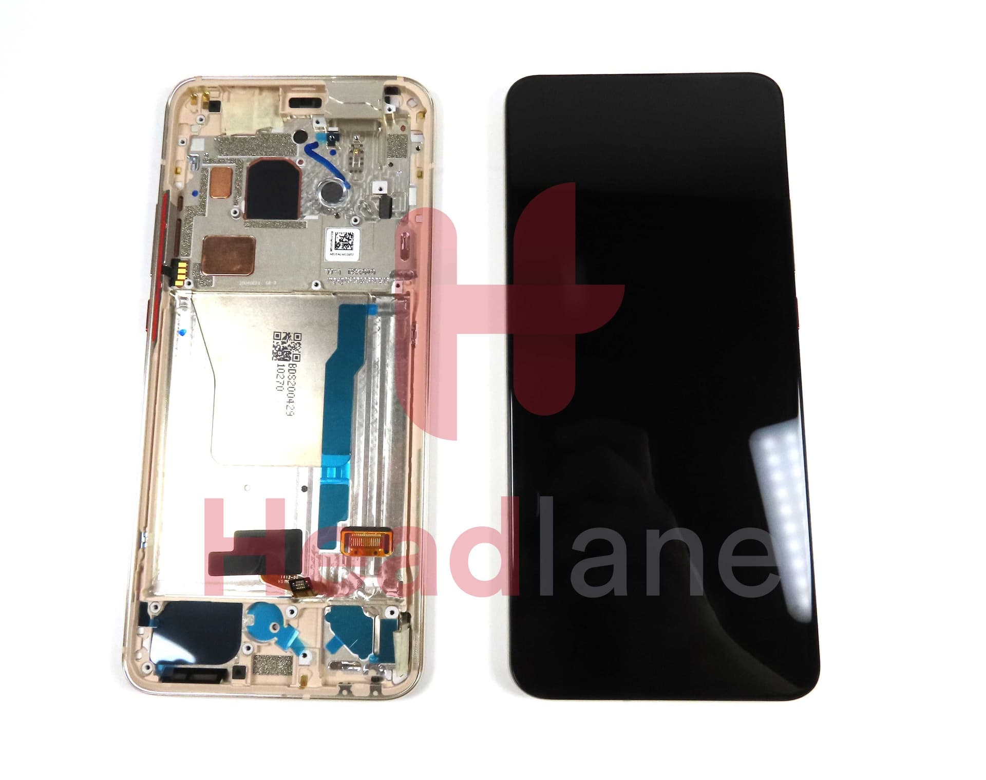 Xiaomi Poco F2 Pro LCD Display / Screen + Touch - Gold - 56000W0J1100 - Xiaomi Replacement Part