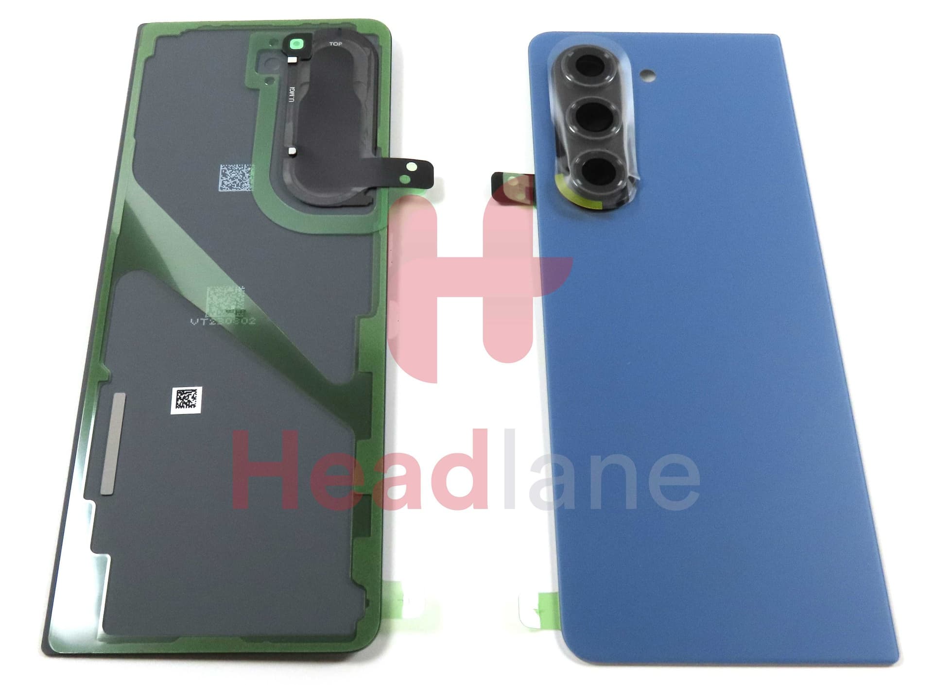 Samsung SM-F946 Galaxy Z Fold5 5G Back / Battery Cover - Blue (No Printing) - GH98-48616D - Samsung Replacement Part