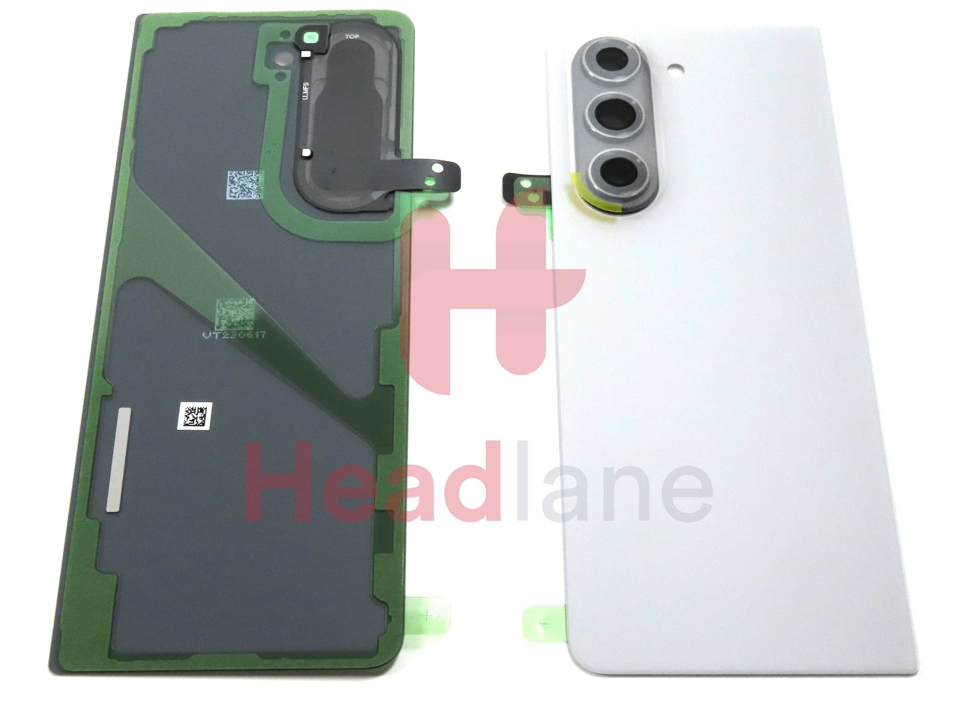 Samsung SM-F946 Galaxy Z Fold5 5G Back / Battery Cover - Grey (No Printing) - GH98-48616E - Samsung Replacement Part