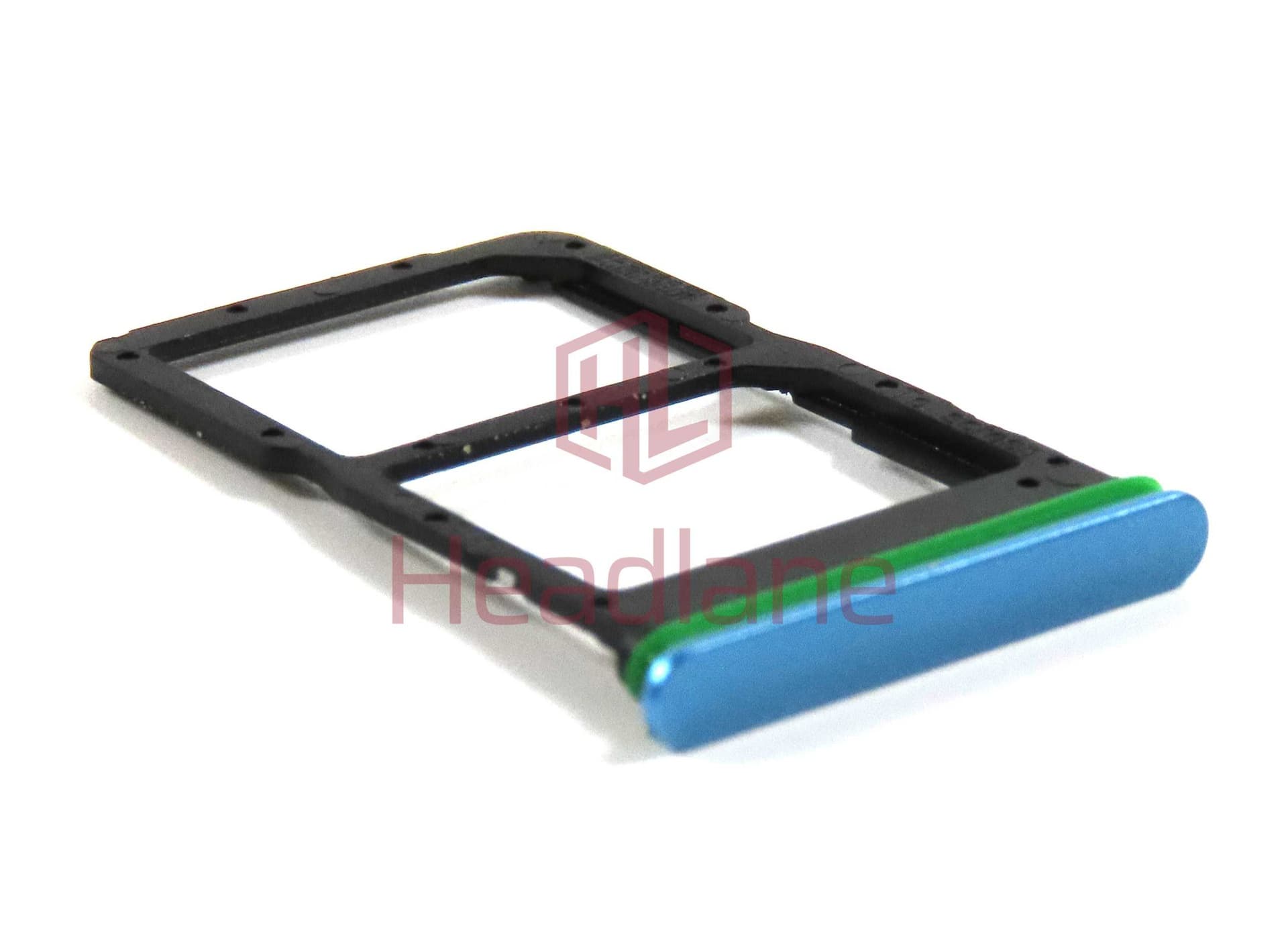 Honor 90 Lite, X8a Dual SIM Card Tray - Cyan - 5168AAMT - Honor Replacement Part