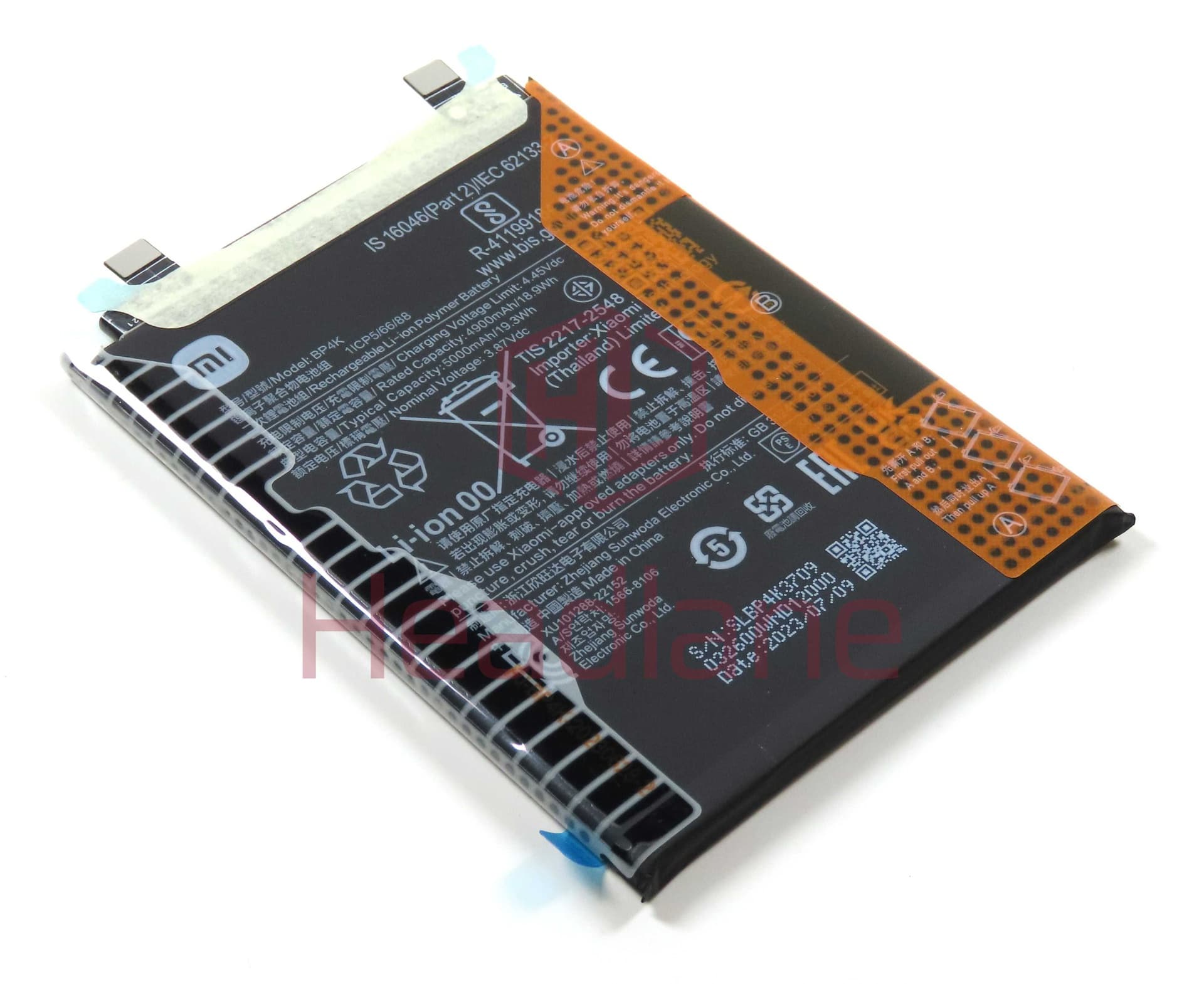 Xiaomi Poco X5 Pro 5G Redmi Note 12 Pro 5G Poco F5 BP4K 5000mAh Internal Battery - 46020000EHLM - Xiaomi Replacement Part