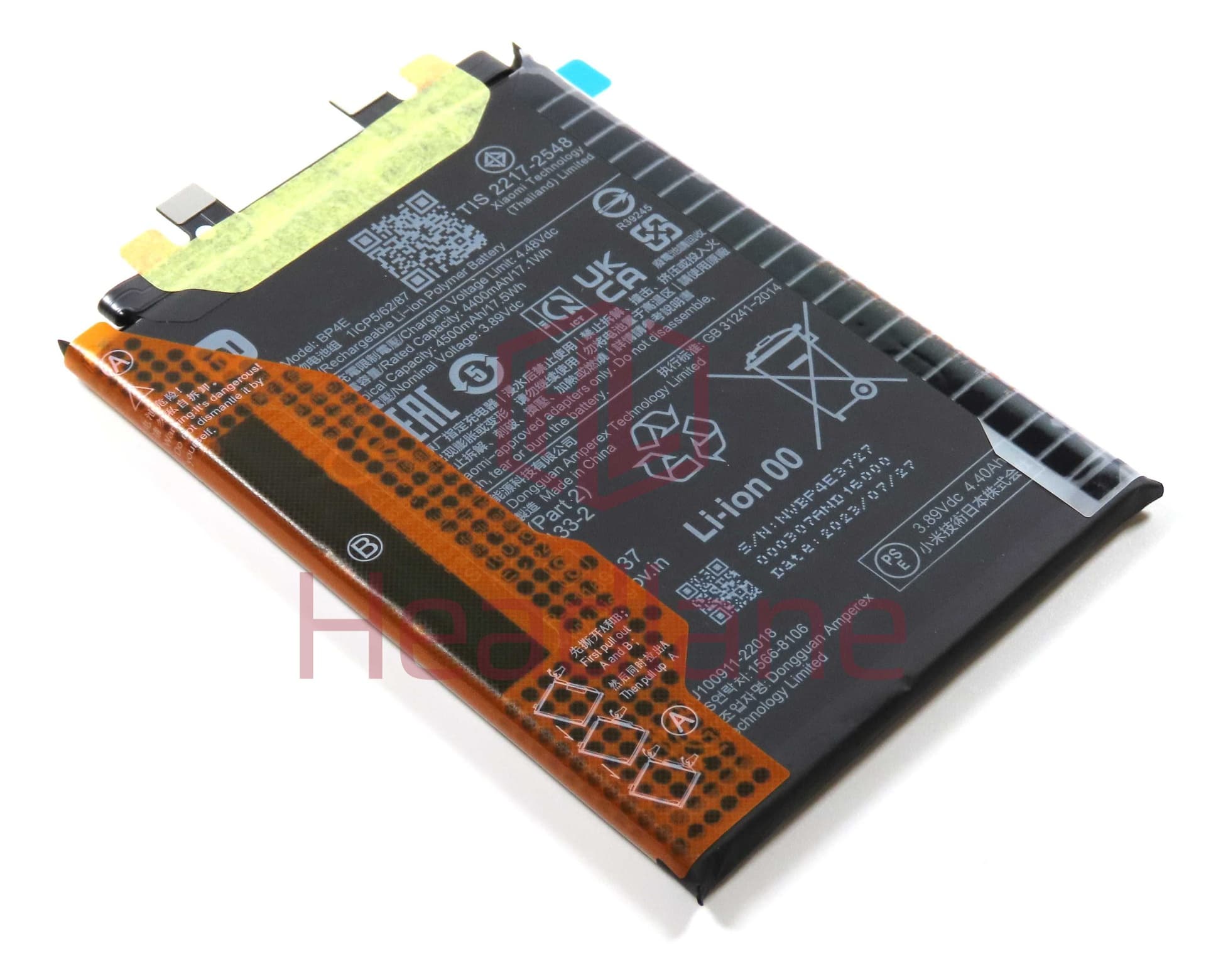 Xiaomi 13 Lite BP4E 4500mAh Internal Battery - 46020000E41G - Xiaomi Replacement Part