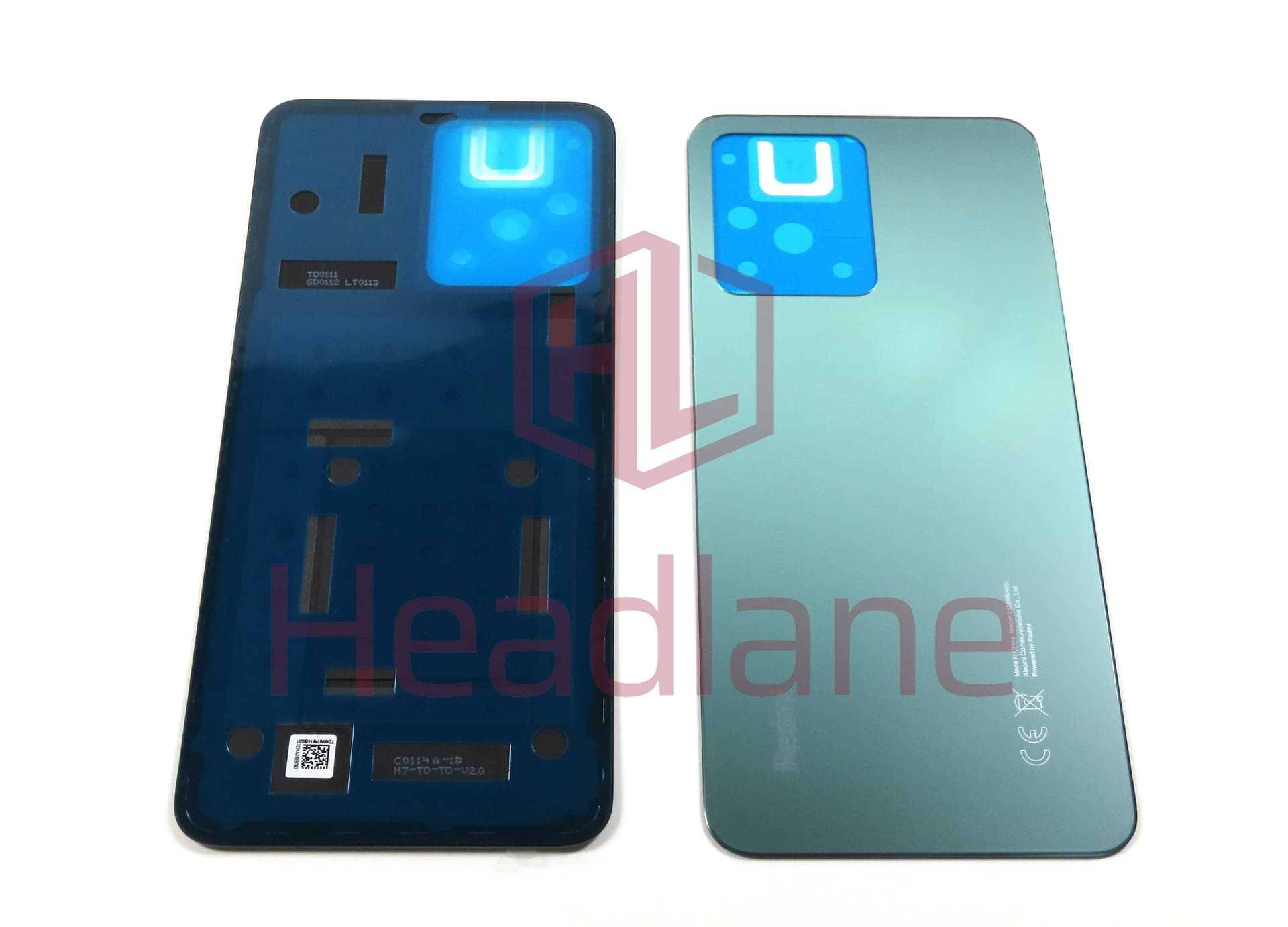 Xiaomi Redmi Note 12 4G Back / Battery Cover - Green - 1610111001055A - Xiaomi Replacement Part