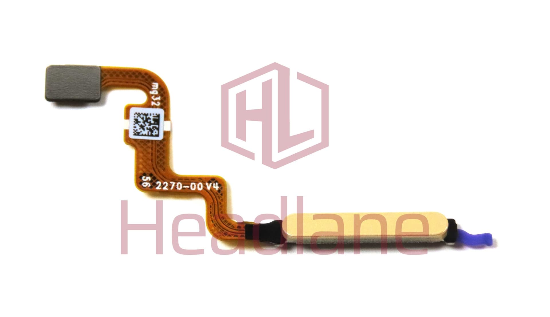 Xiaomi Redmi Note 12 4G Fingerprint Reader / Sensor - Gold - 1420103000148A - Xiaomi Replacement Part