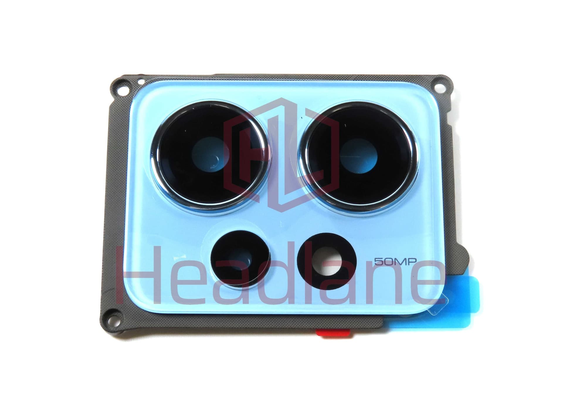 Xiaomi Redmi Note 12 4G Camera Cover / Frame + Lens - Blue - 56000400M700 - Xiaomi Replacement Part