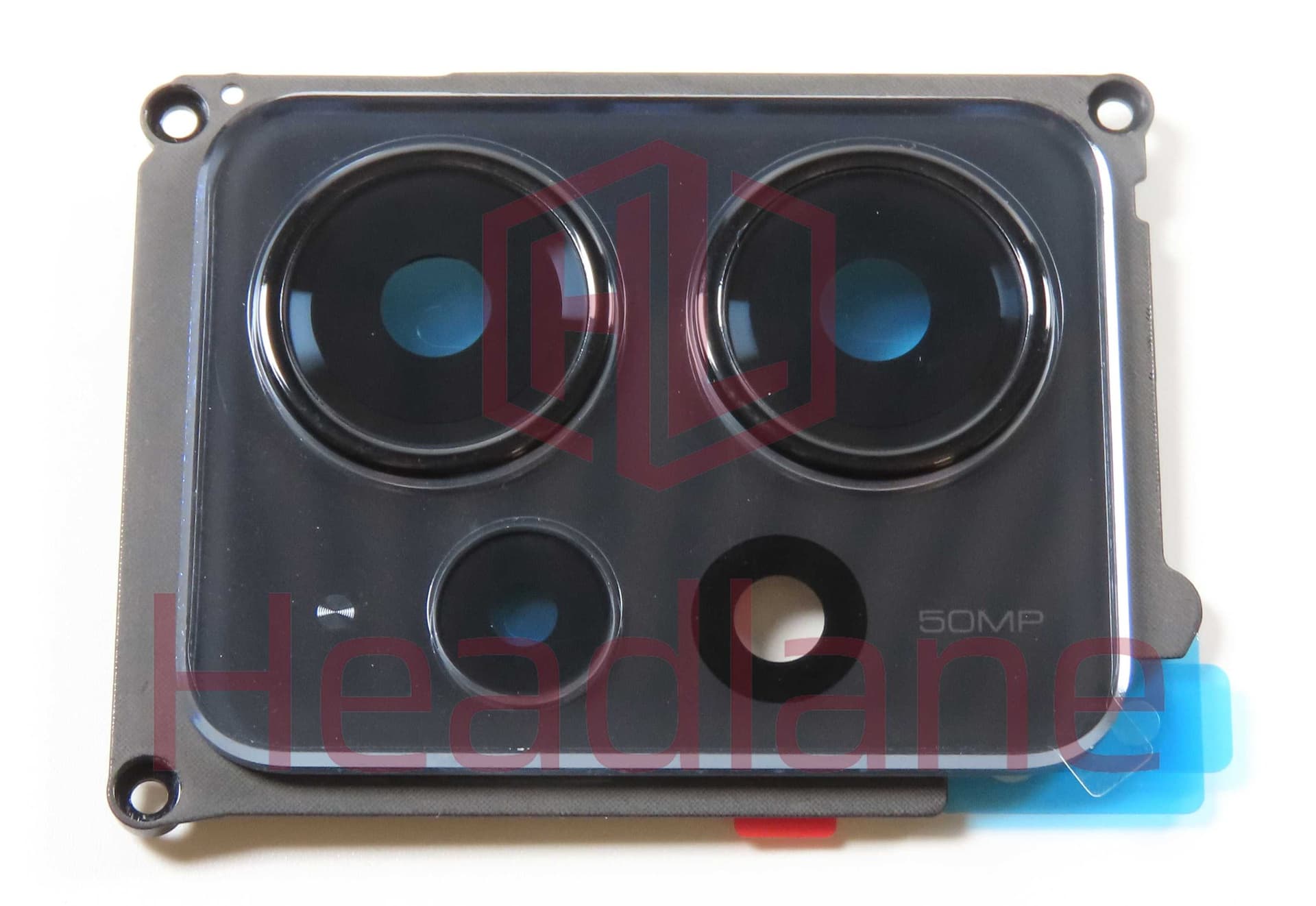 Xiaomi Redmi Note 12 4G Camera Cover / Frame + Lens - Black - 56000600M700 - Xiaomi Replacement Part