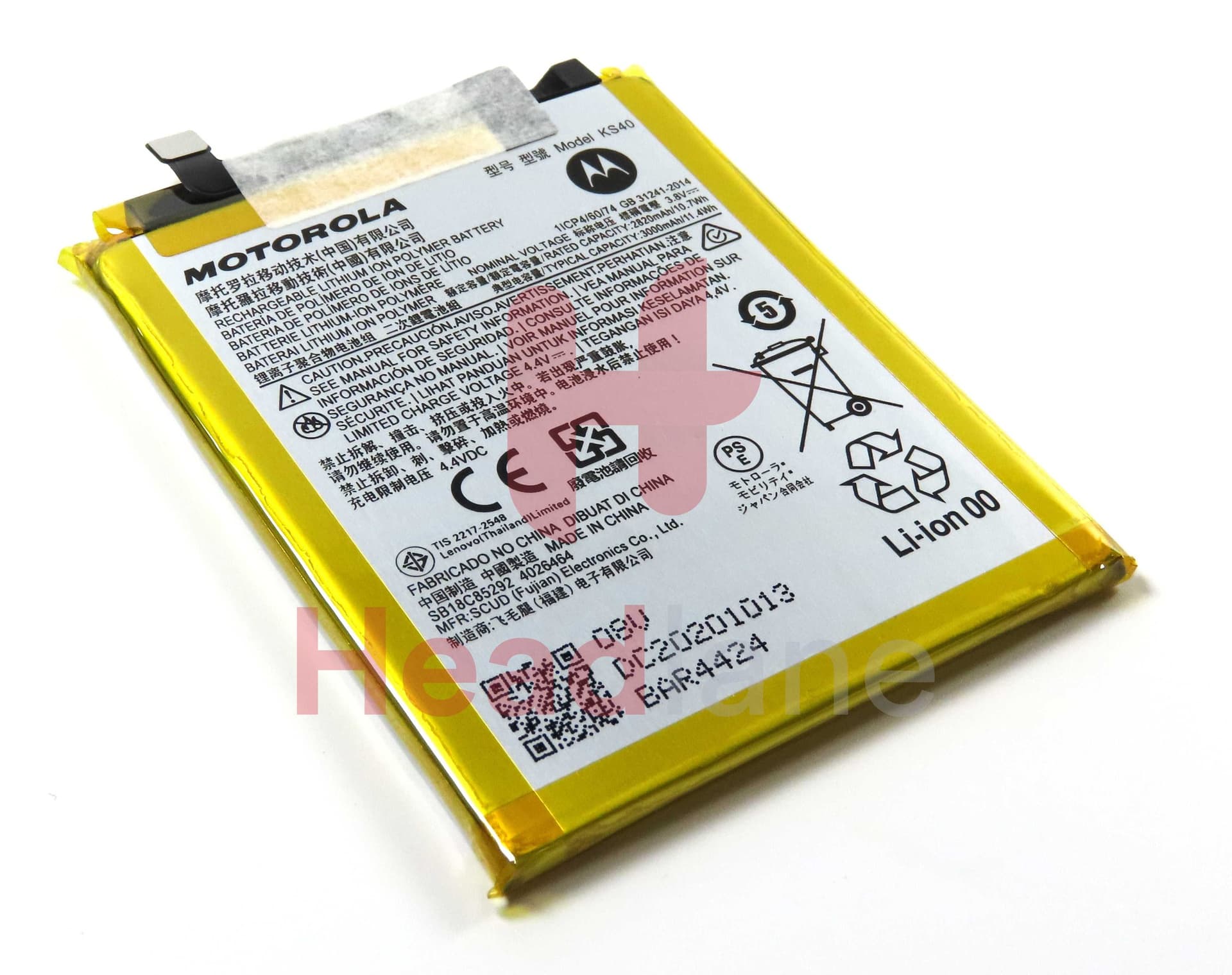 Motorola Moto E6i, E6 Play, E6s, E6s Plus KS40 3000mAh Internal Battery - SB18C85292 - Lenovo / Motorola Replacement Part