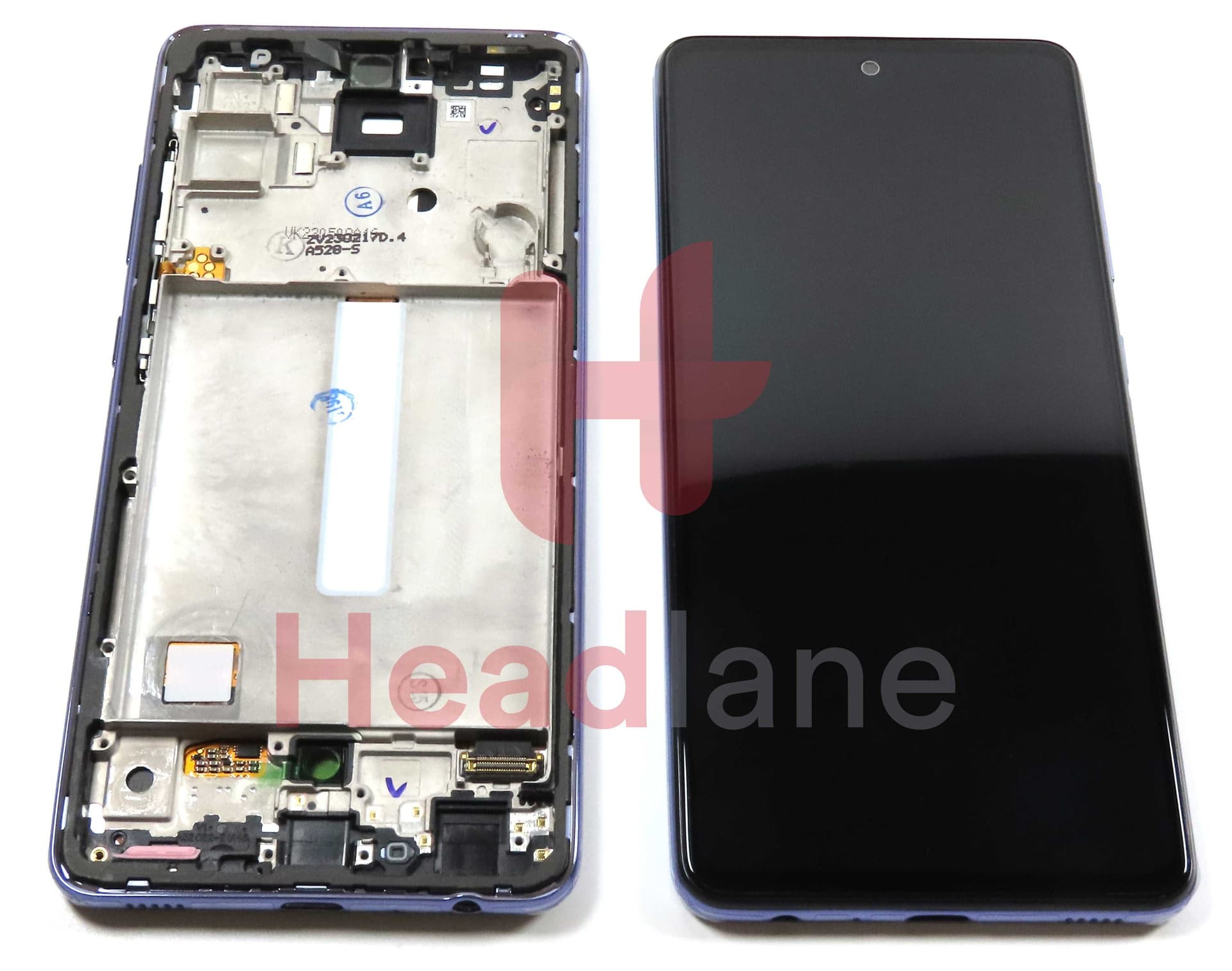 Samsung SM-A525 A526 Galaxy A52 4G A52 5G LCD Display / Screen + Touch - Violet - GH82-25754C - Samsung Replacement Part