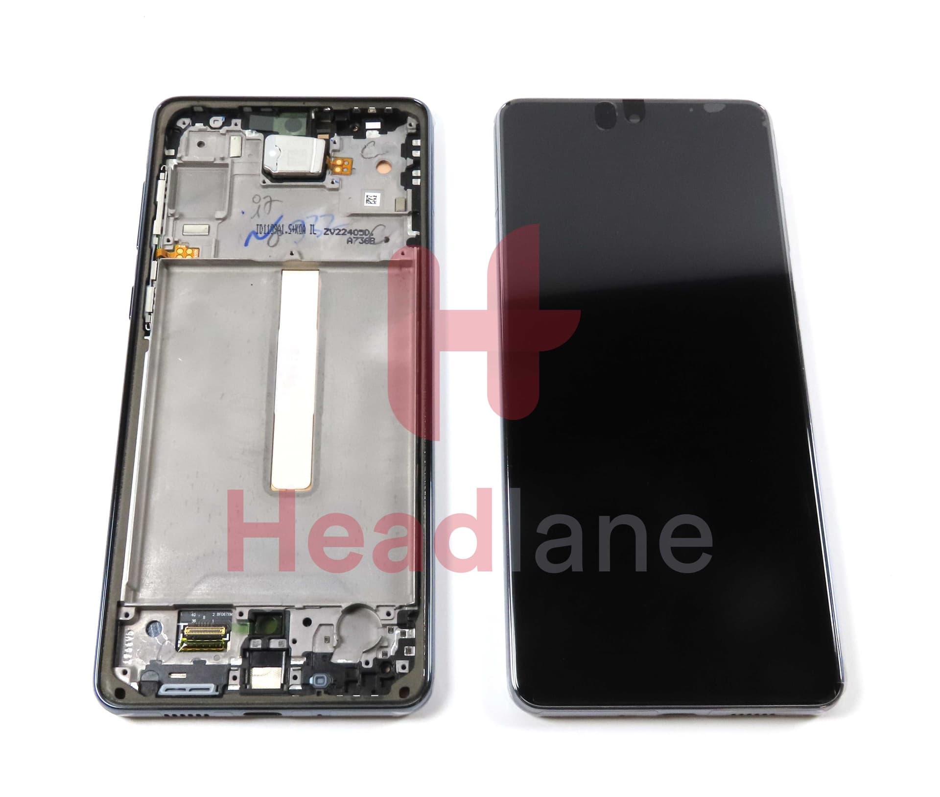 Samsung SM-A736 Galaxy A73 5G LCD Display / Screen + Touch - Black - GH82-28884A - Samsung Replacement Part