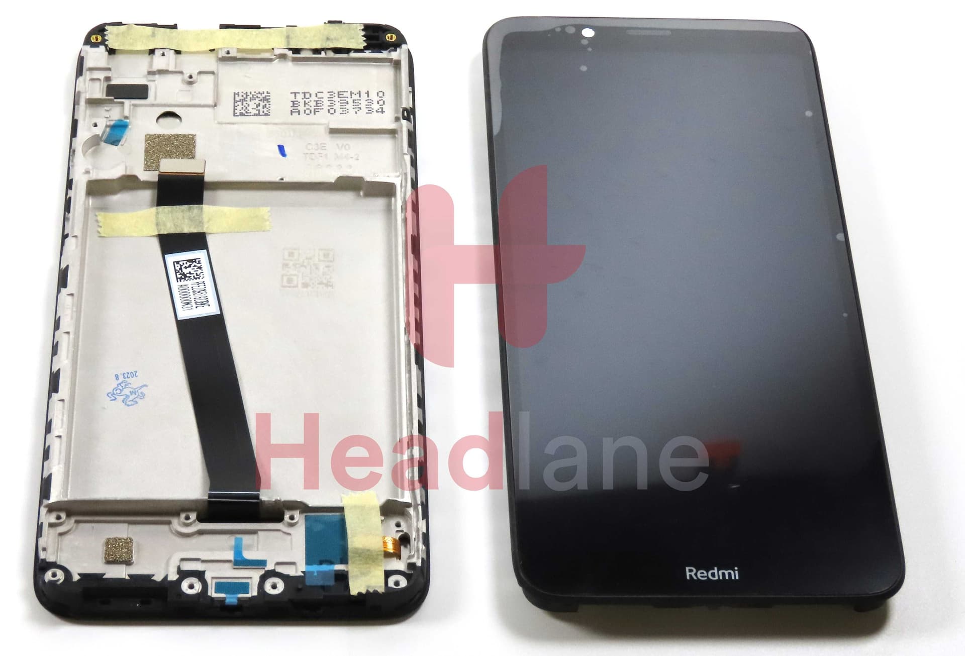 Xiaomi Redmi 7A LCD Display / Screen + Touch - Black - 560610127000 - Xiaomi Replacement Part