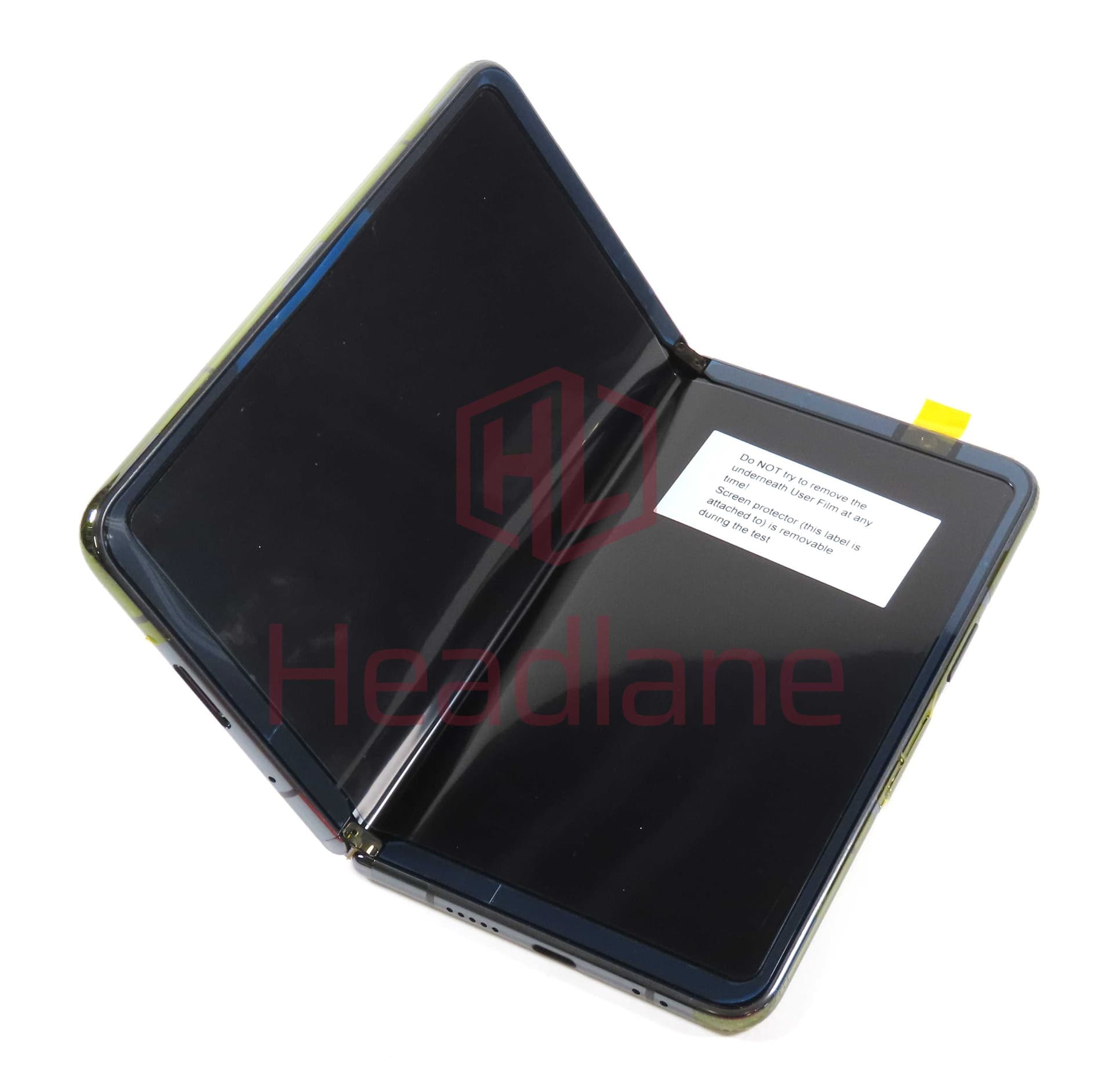 Google Pixel Fold Inner LCD Display / Screen + Touch - Obsidian / Black - G949-00405-01 - Google Replacement Part
