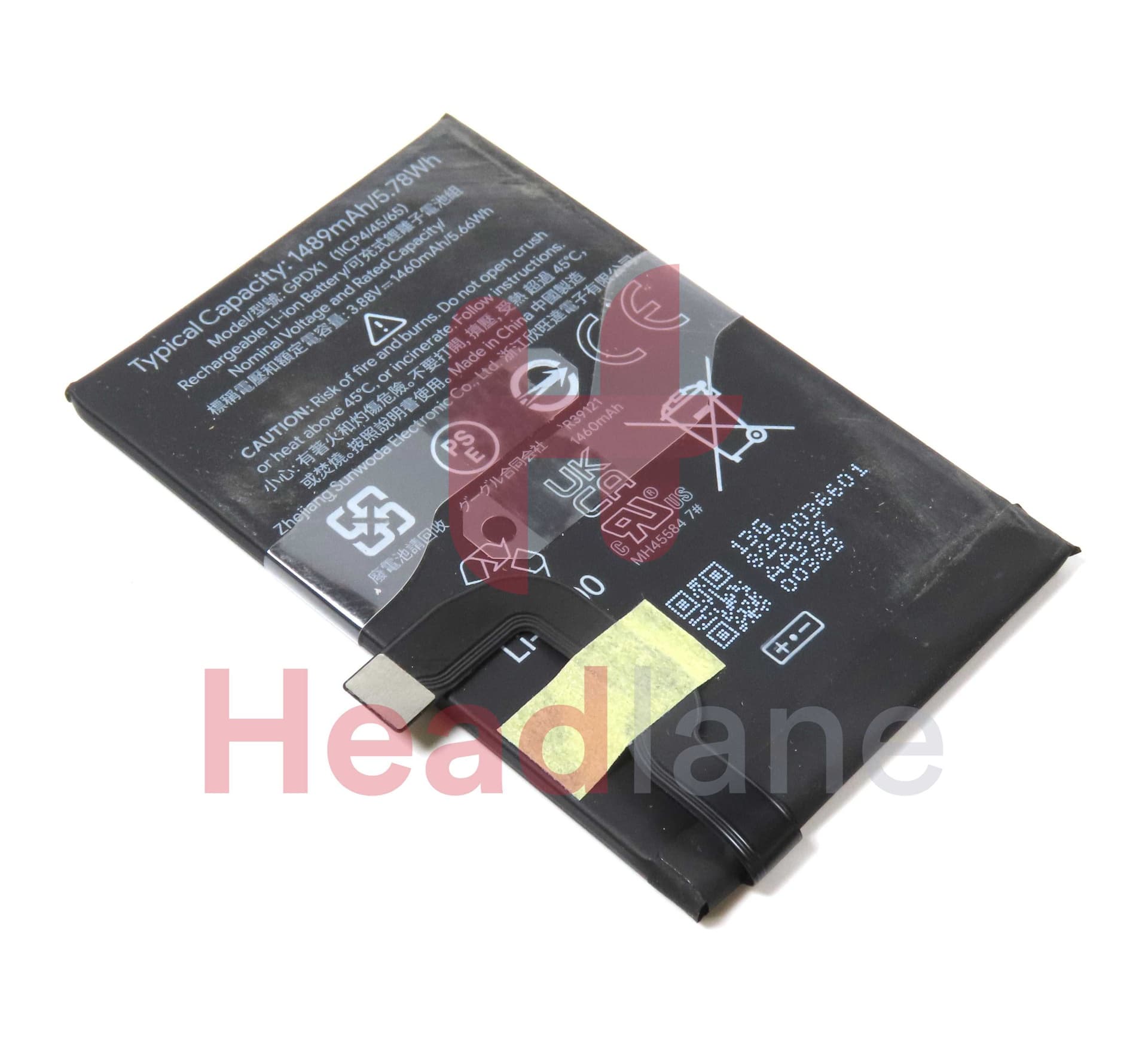 Google Pixel Fold GPDX1 1489mAh Internal Battery - G949-00416-01 - Google Replacement Part