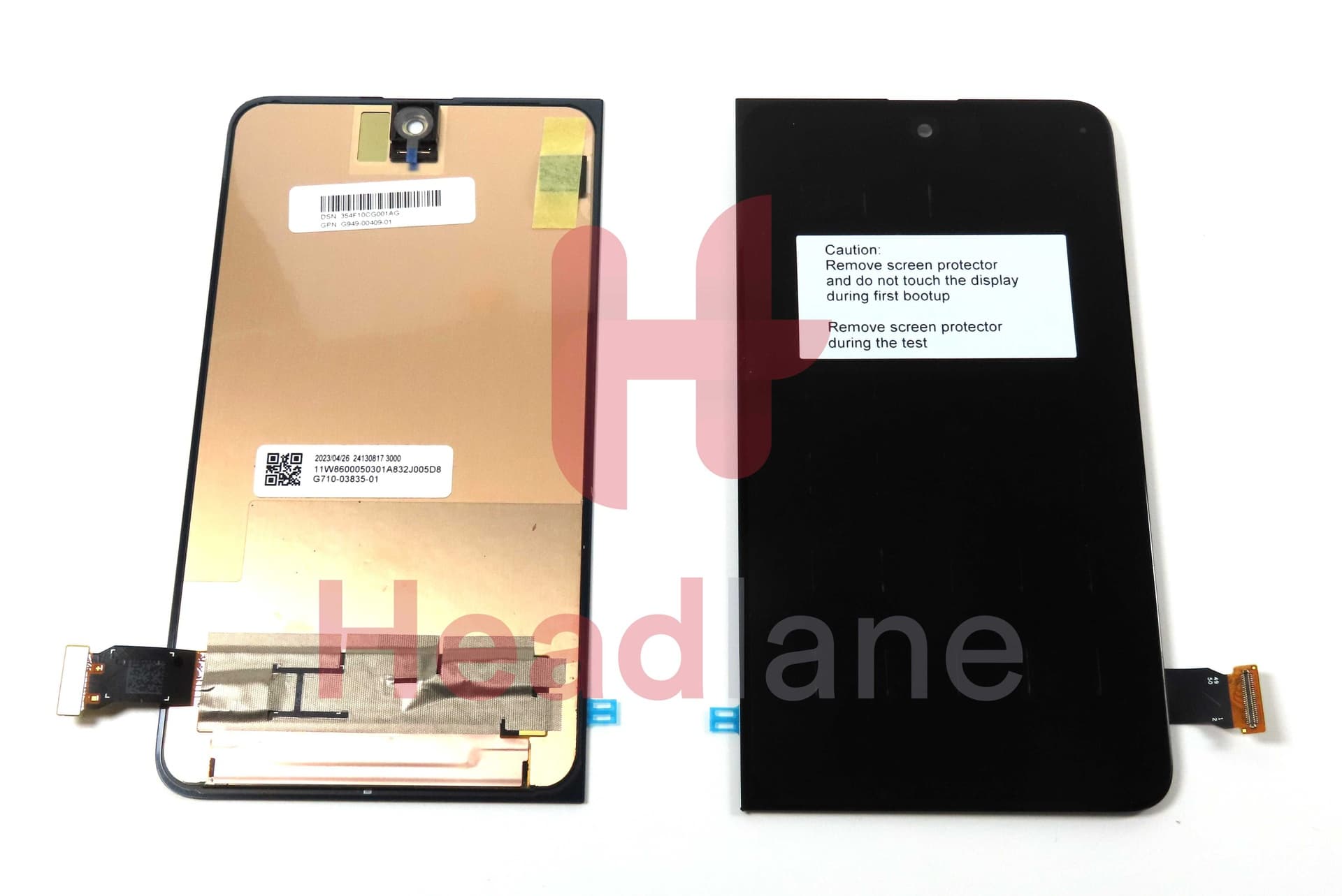 Google Pixel Fold Outer LCD Display / Screen + Touch - G949-00409-01 - Google Replacement Part
