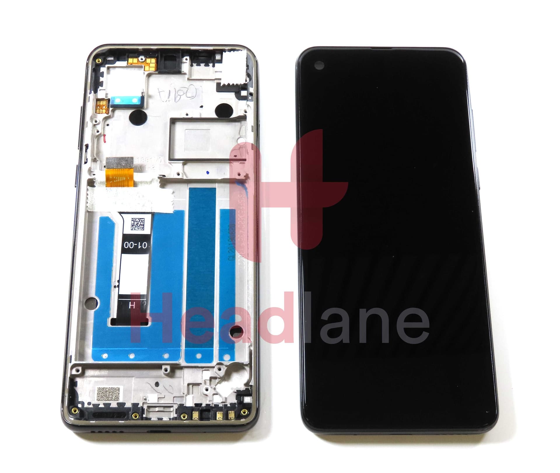 Lenovo / Motorola XT1970 One Vision LCD Display / Screen + Touch - Black - 5D68C14351 - Lenovo / Motorola Replacement Part