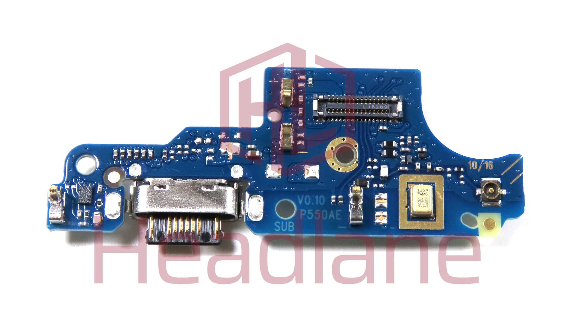 Motorola XT2129 Moto G30 Charging Port Flex - 5P68C18192 - Lenovo / Motorola Replacement Part