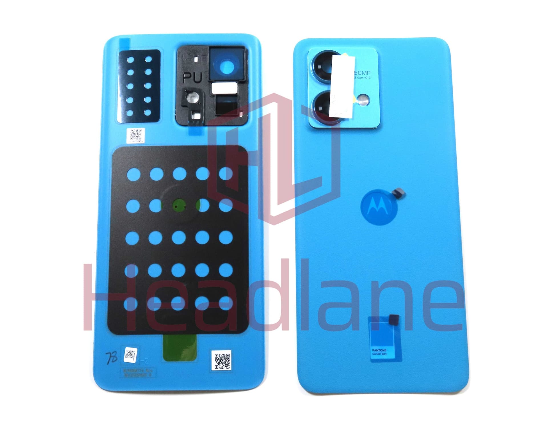 Motorola XT2307 Edge 40 Neo Back / Battery Cover - Caneel Bay - 5S58C23170 - Lenovo / Motorola Replacement Part