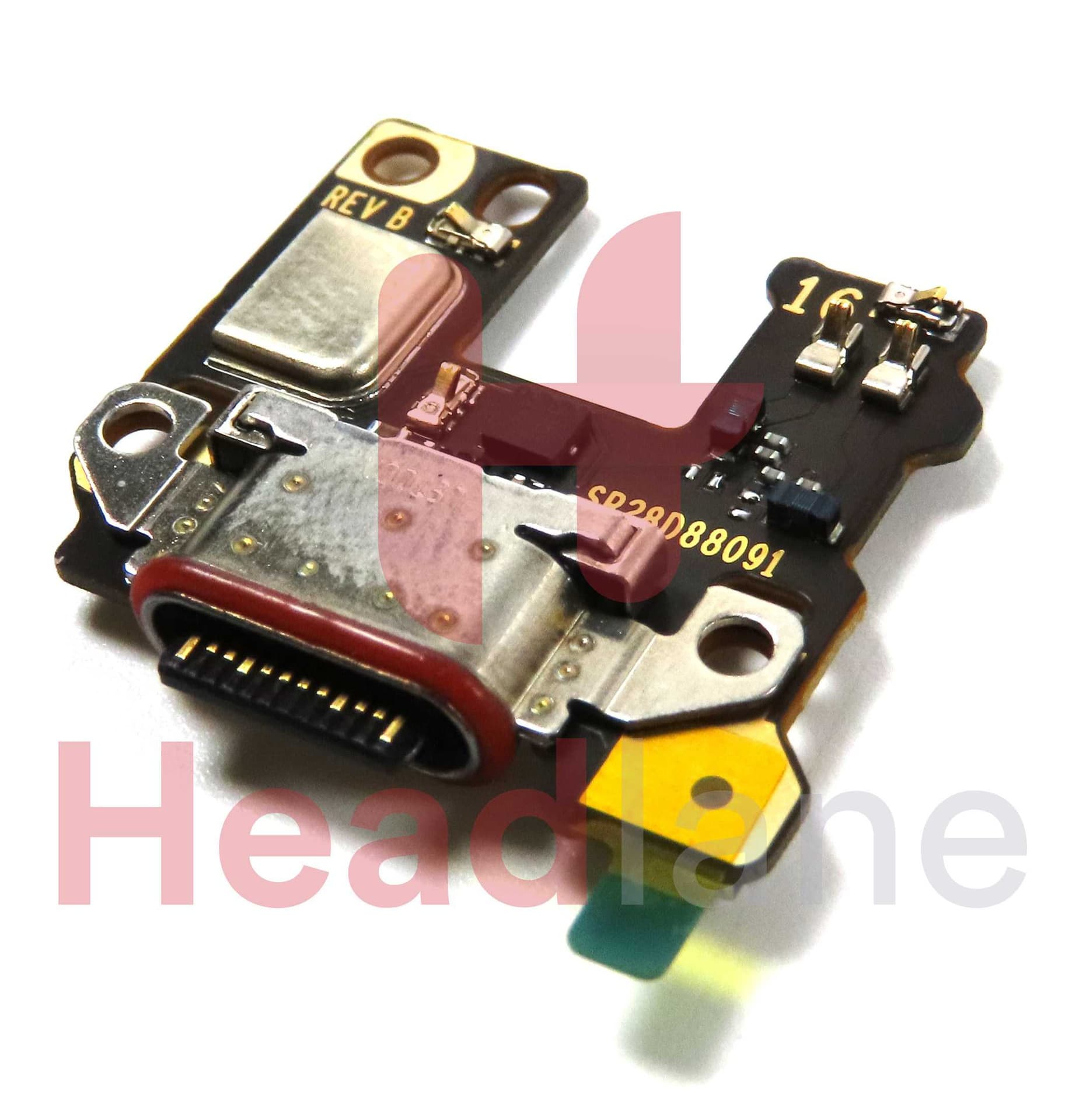 Motorola XT2307 Edge 40 Neo Charging Port Flex - 5P68C23165 - Lenovo / Motorola Replacement Part