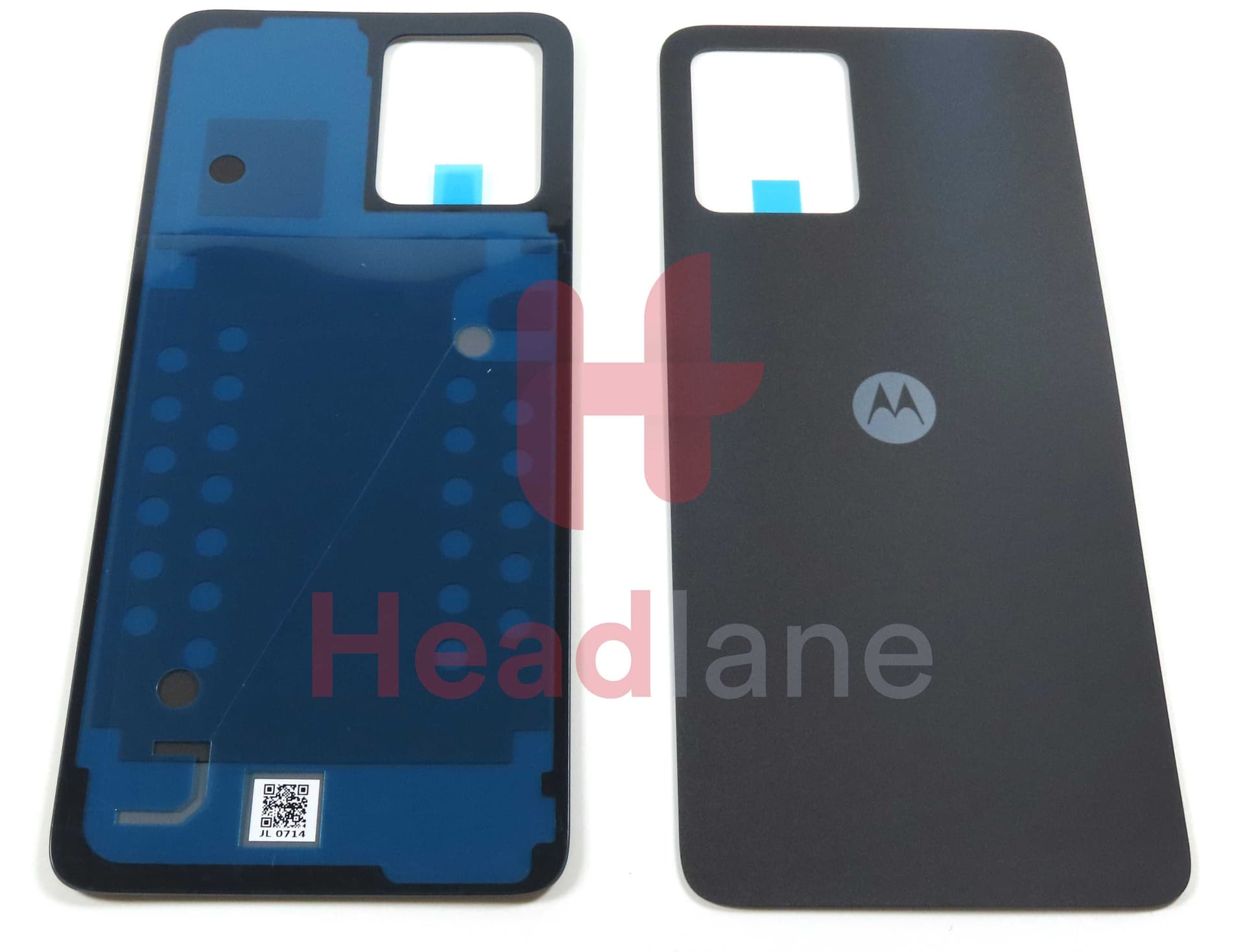 Motorola XT2343 Moto G54 Back / Battery Cover - Black - 5S58C23297 - Lenovo / Motorola Replacement Part