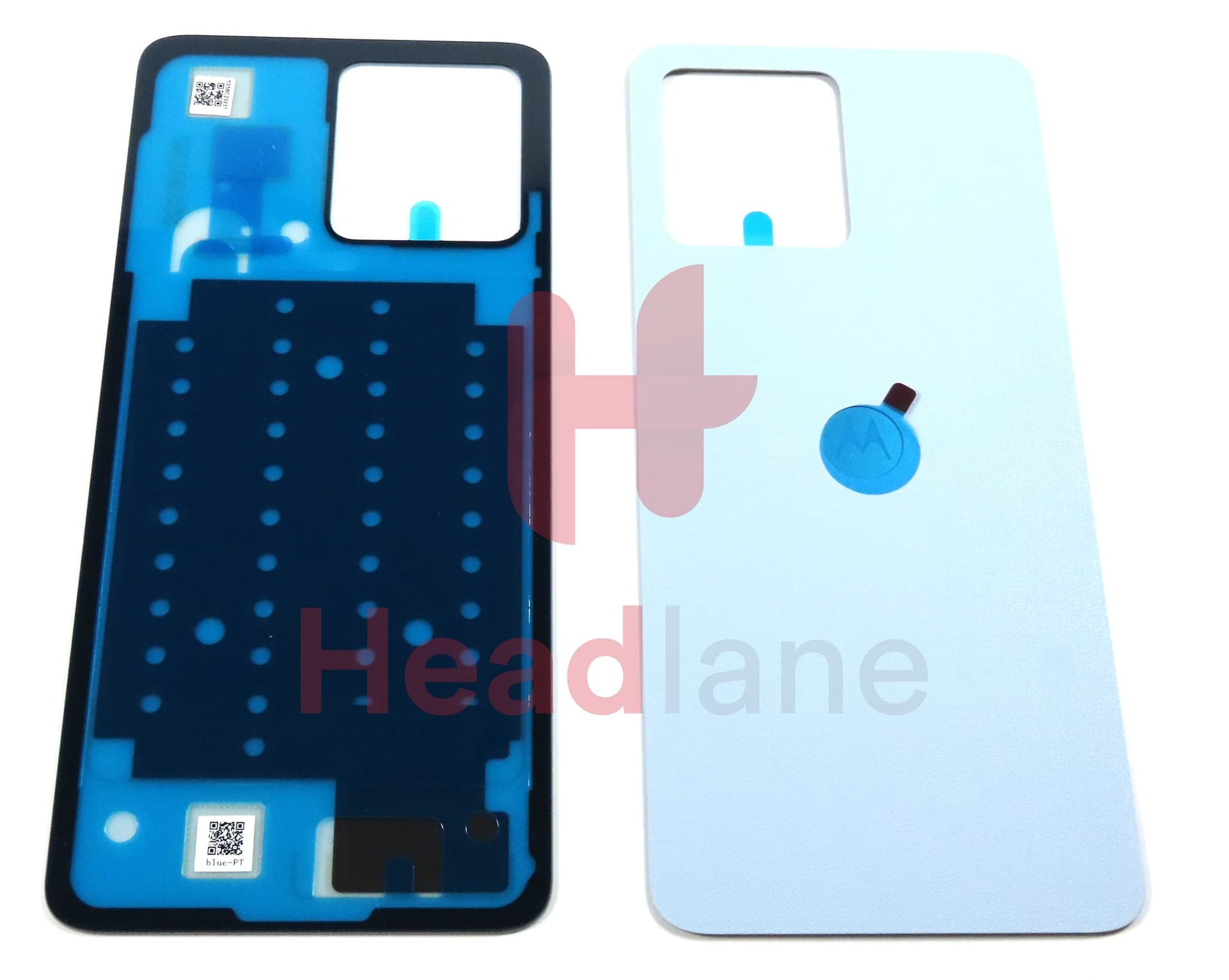 Motorola XT2347 Moto G84 5G Back / Battery Cover - Marshmallow Blue - 5S58C23237 - Lenovo / Motorola Replacement Part