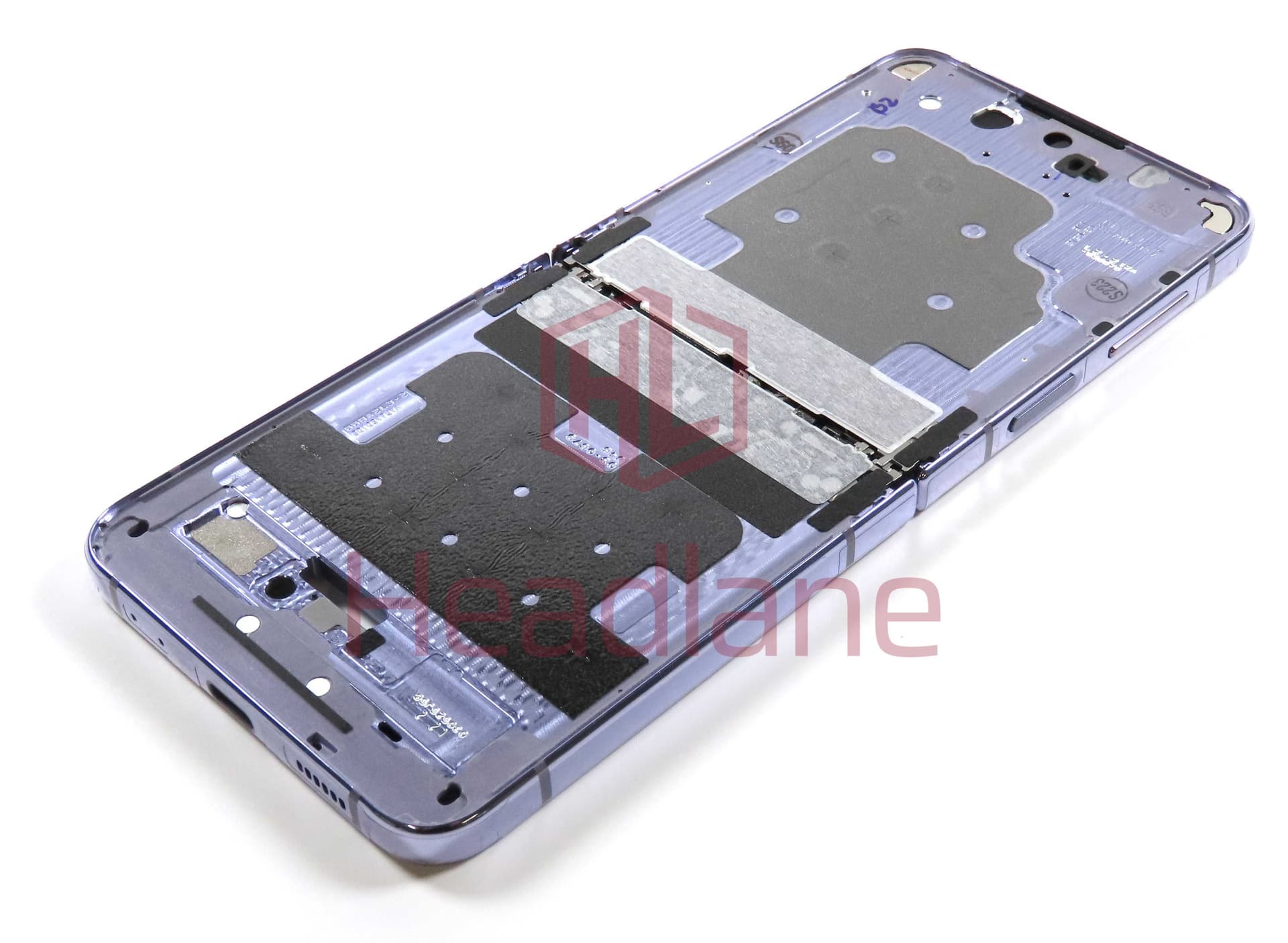 Samsung SM-F721 Galaxy Z Flip4 5G Display Frame + Battery - Bora Purple - GH82-33086B - Samsung Replacement Part
