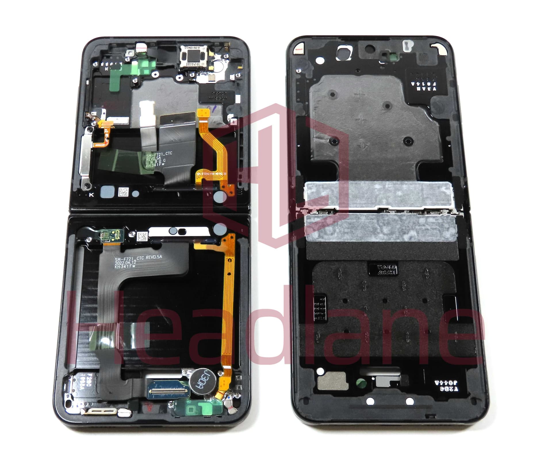 Samsung SM-F721 Galaxy Z Flip4 5G Display Frame - Bespoke Navy - GH82-32901E - Samsung Replacement Part