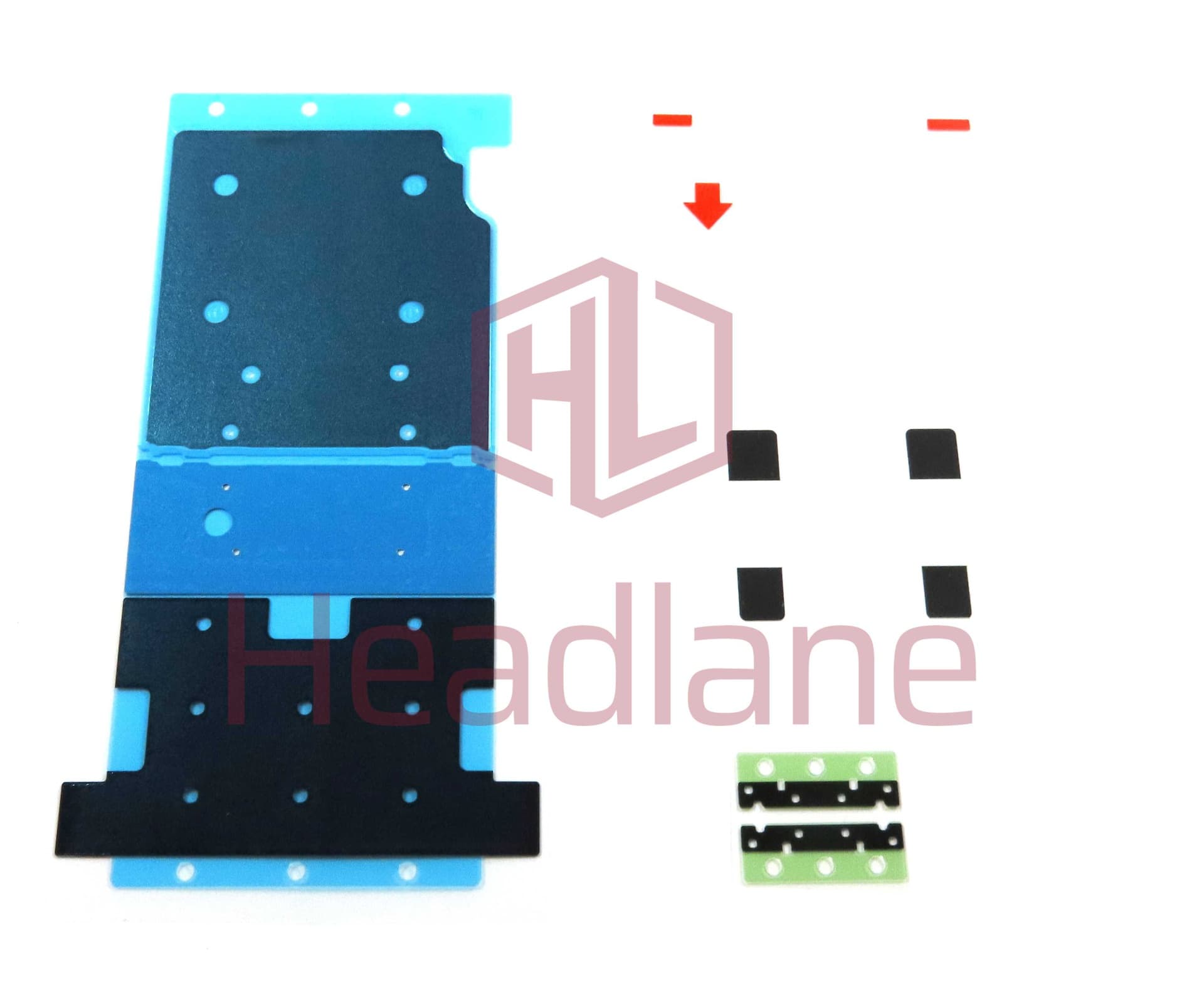 Samsung SM-F711 Galaxy Z Flip3 5G Flex Cable Rework Adhesive / Sticker Kit - GH82-32910A - Samsung Replacement Part