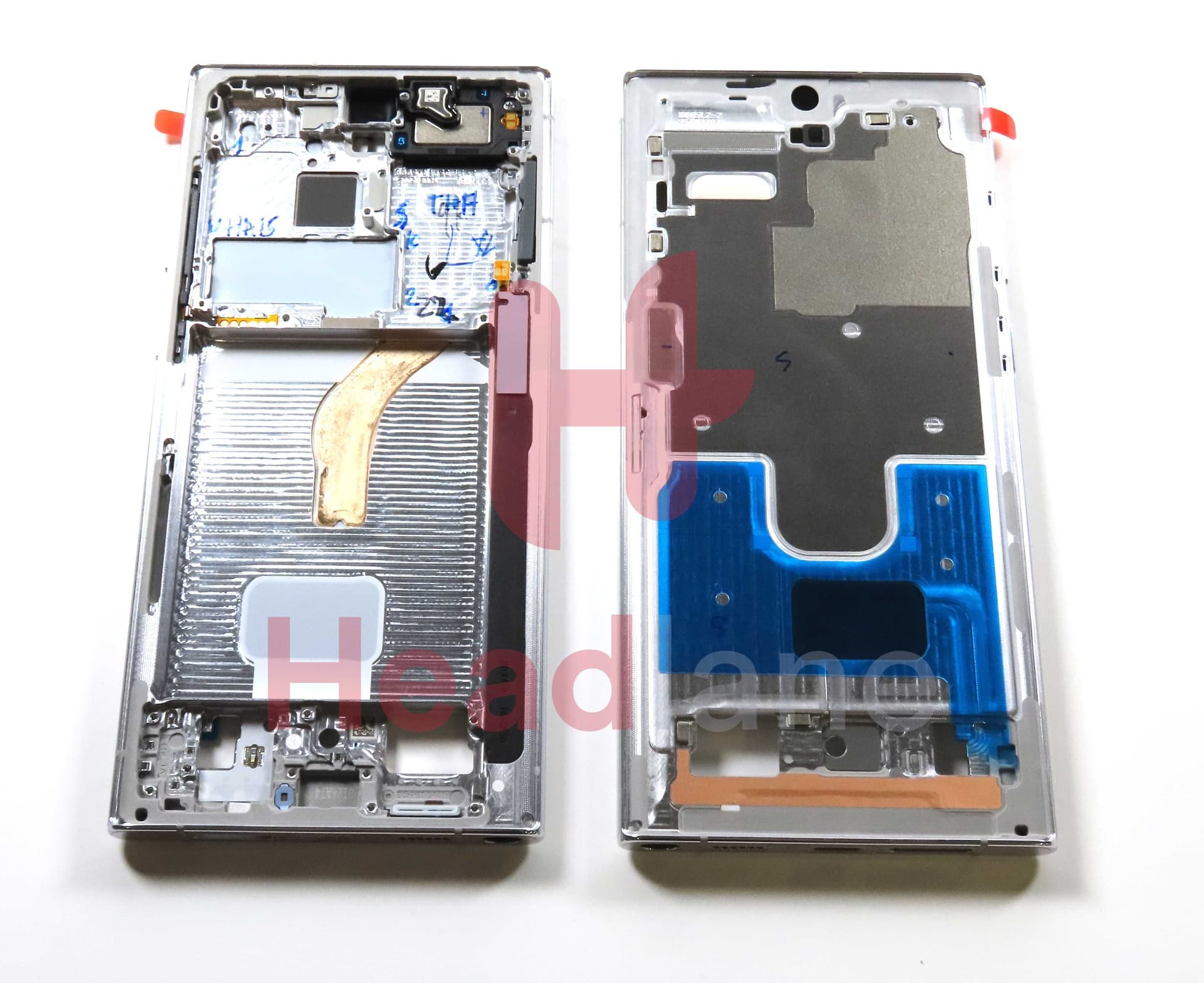 Samsung SM-S908 Galaxy S22 Ultra Display Frame - Phantom White - GH96-14953C - Samsung Replacement Part