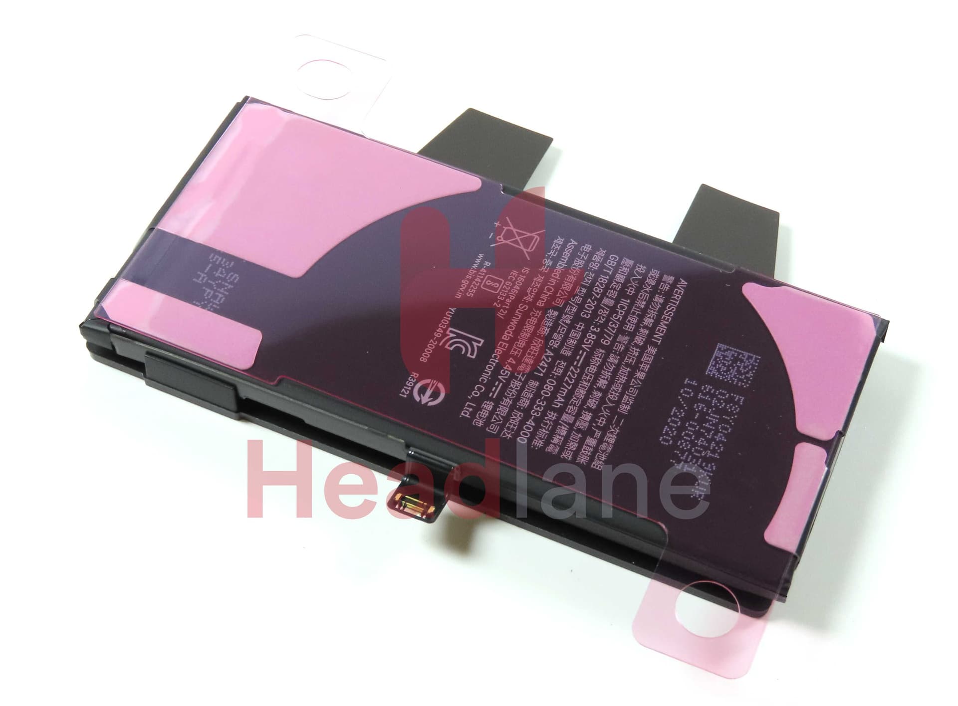 iPhone 12 Mini 2227mAh Internal Battery + Screws + Adhesive / Sticker - 661-17939 - Unknown Replacement Part