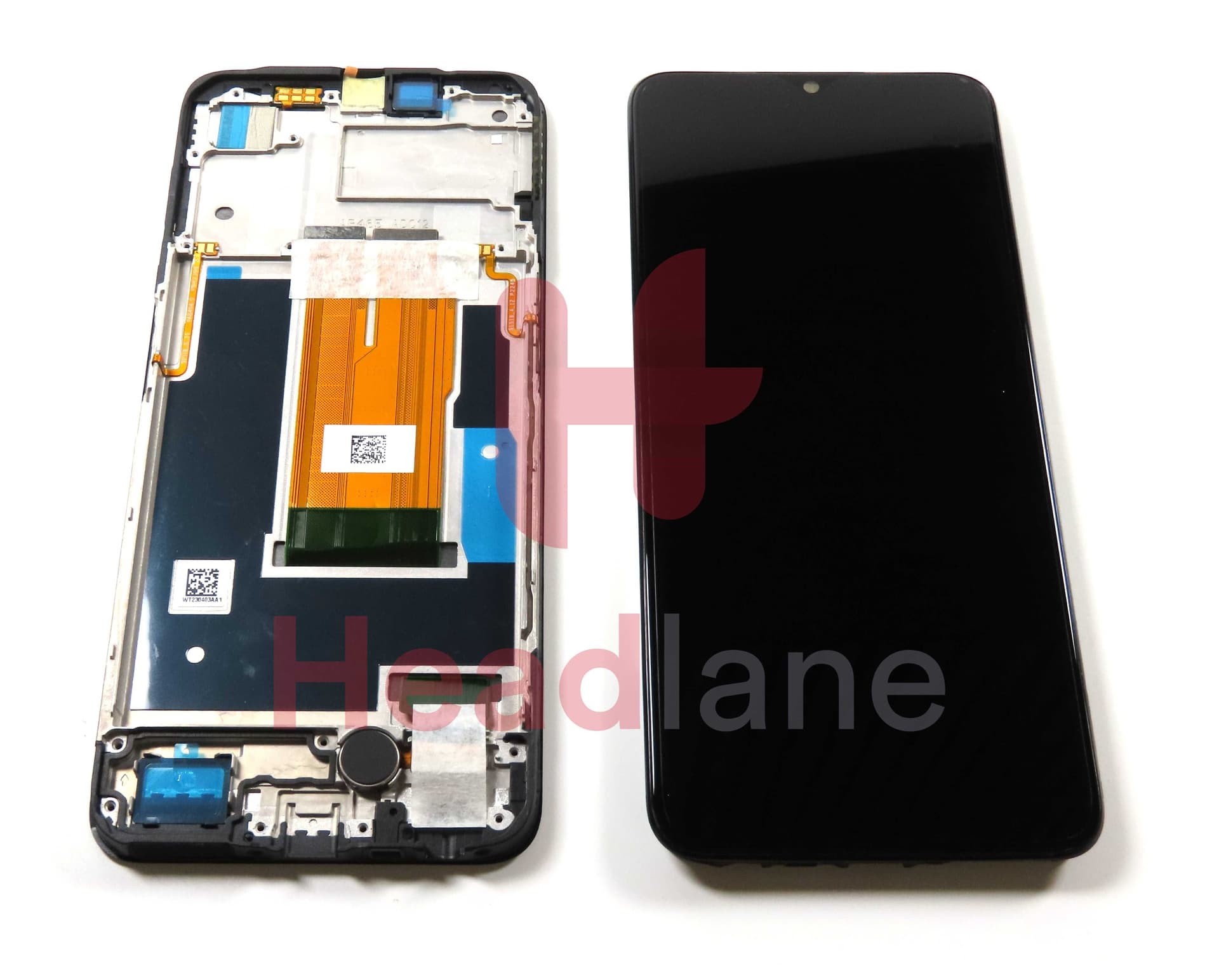 Realme RMX3612 9i 5G LCD Display / Screen + Touch - Black - 4130296 - Realme Replacement Part