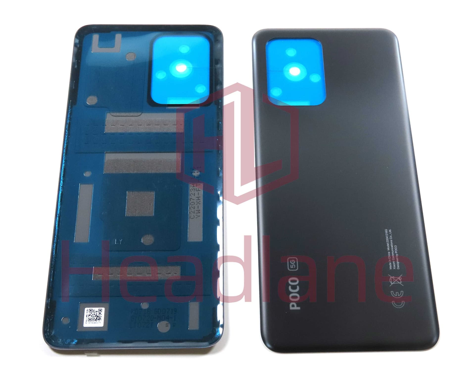 Xiaomi Poco X4 GT Back / Battery Cover - Black - 55050002APK1 - Xiaomi Replacement Part