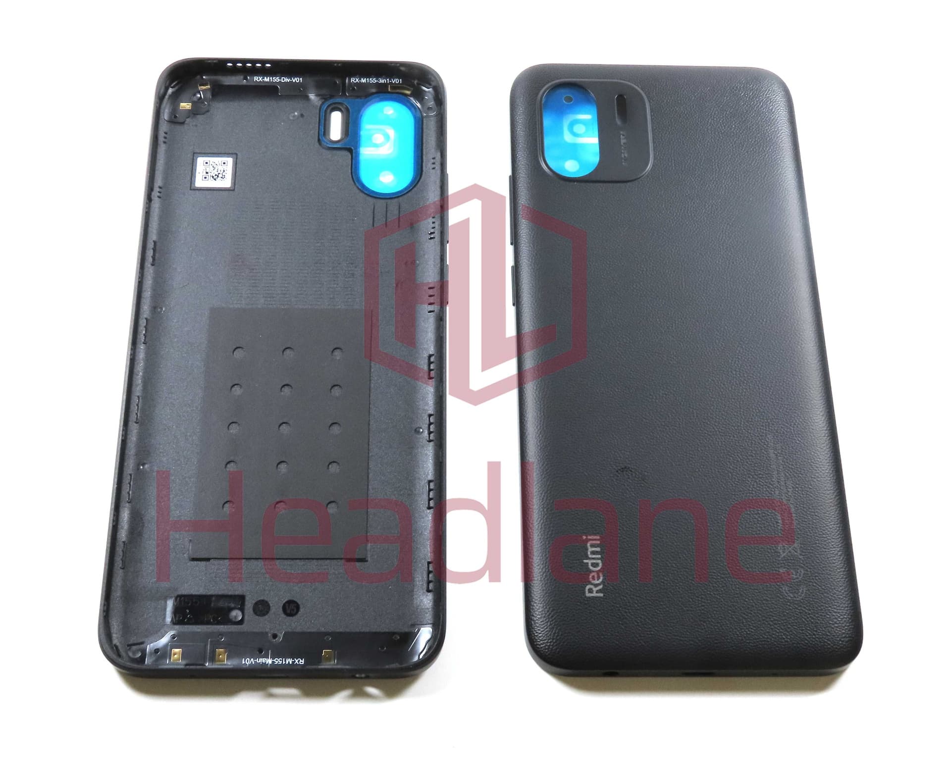 Xiaomi Redmi A2 Back / Battery Cover - Black - 1610111001100A - Xiaomi Replacement Part