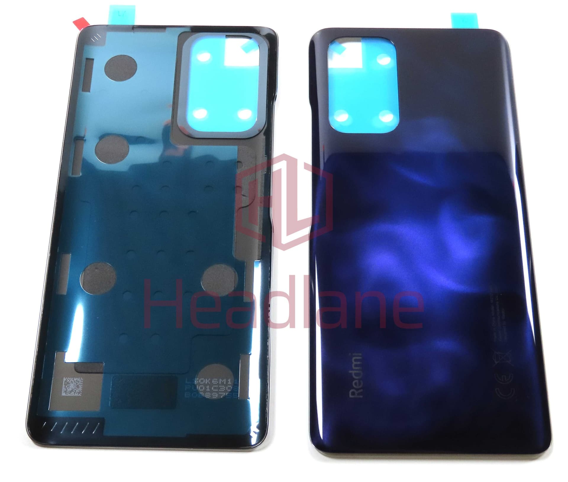 Xiaomi Redmi Note 10 Pro Back / Battery Cover - Purple - 55050001344J - Xiaomi Replacement Part