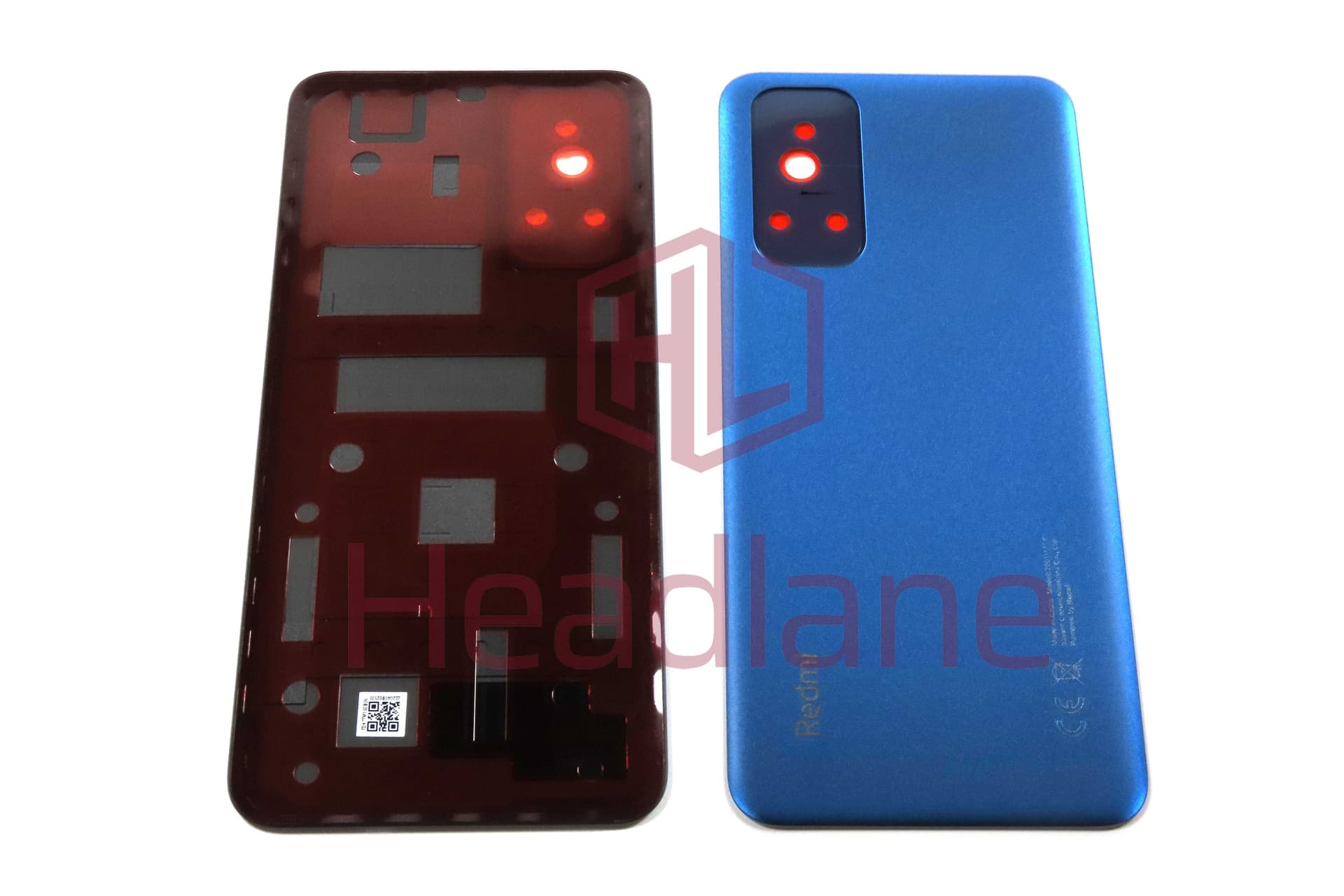 Xiaomi Redmi Note 11 Back / Battery Cover - Blue (NFC) - 55050001VV9T - Xiaomi Replacement Part