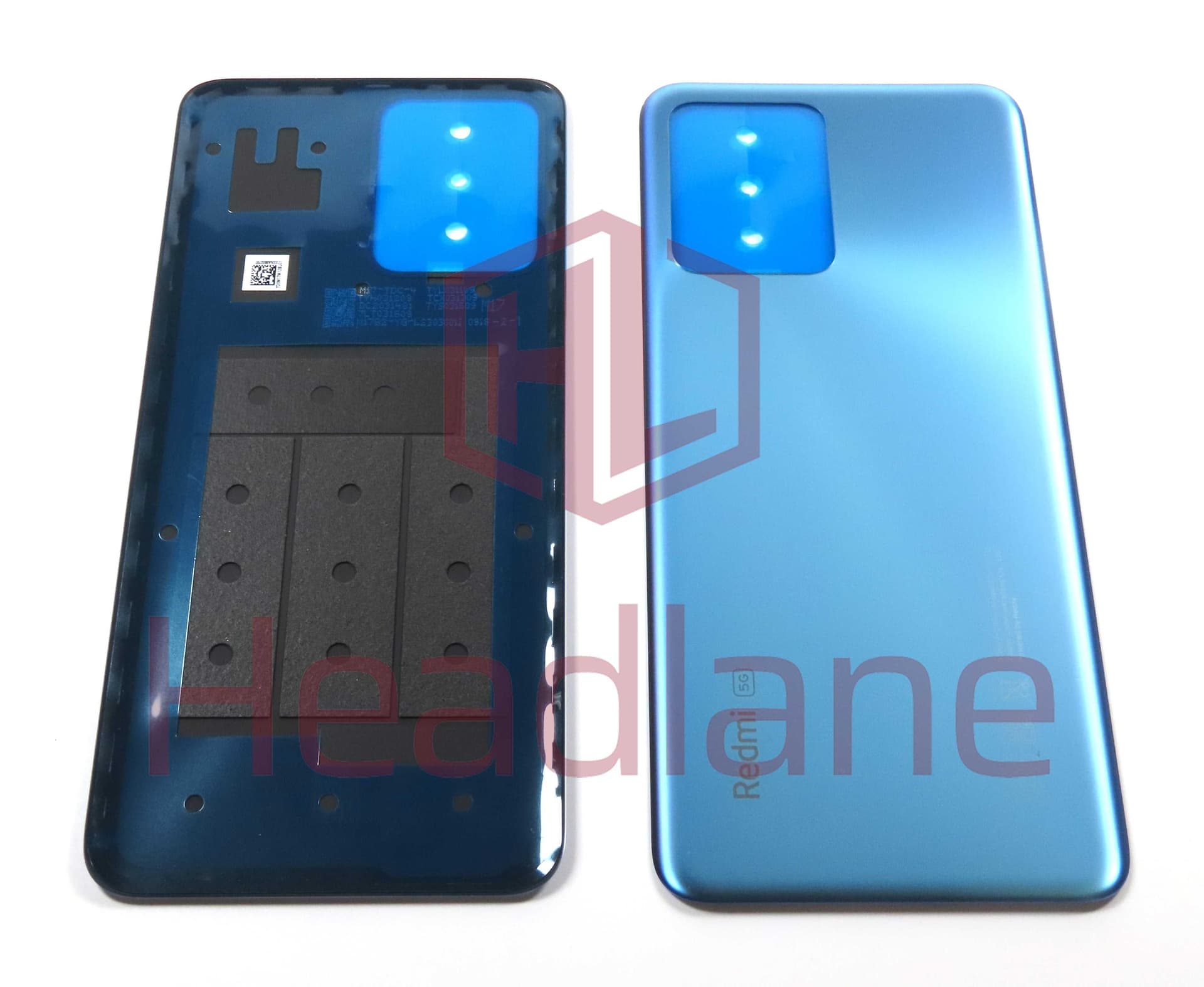 Xiaomi Redmi Note 12 5G Back / Battery Cover - Blue (UKCA) - 1610111000718C - Xiaomi Replacement Part