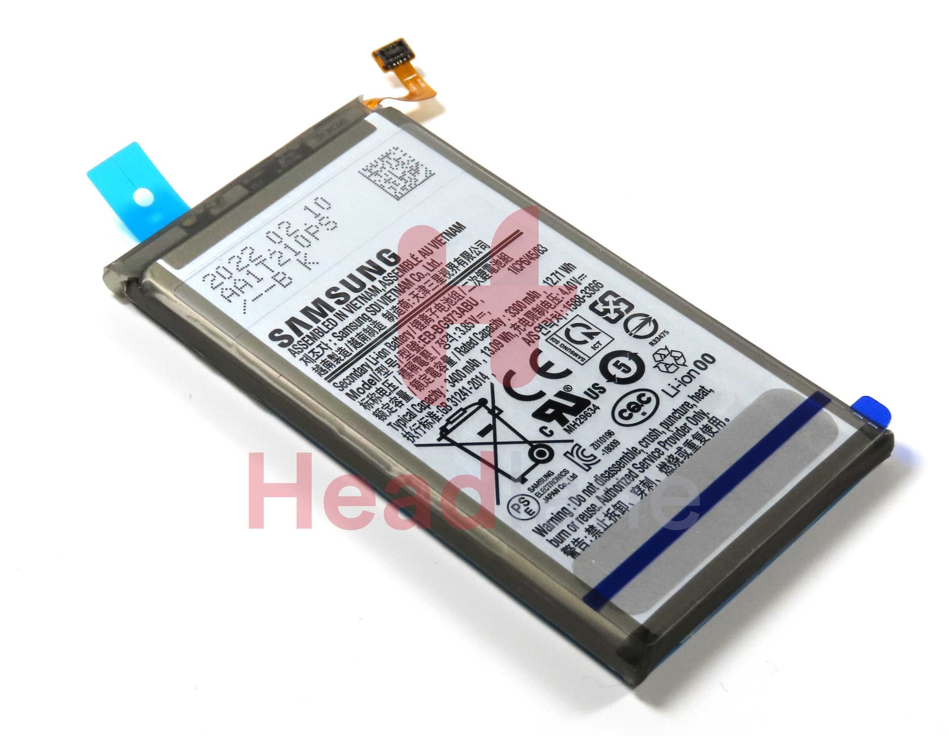 Samsung SM-G973 Galaxy S10 Internal Battery EB-BG973ABU (No Box) - GH82-18826A-NB - Samsung Replacement Part